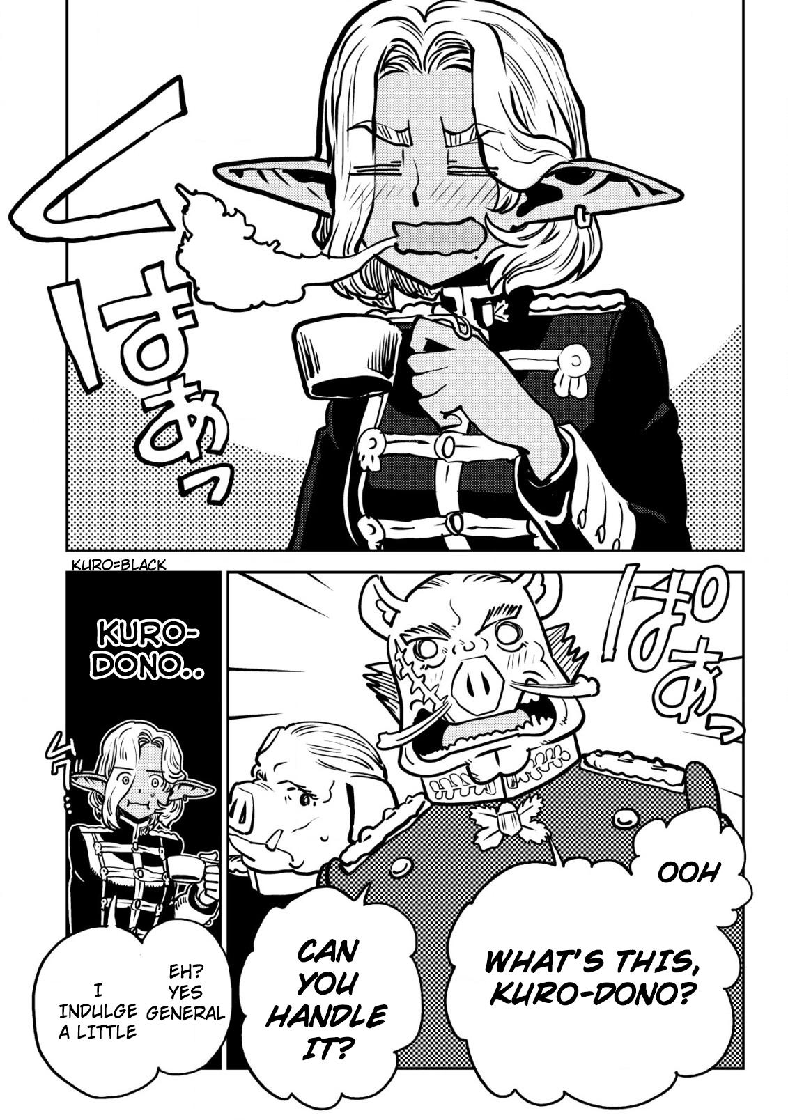 Orcsen Oukokushi ~Yaban na Orc no Kuni wa, Ikanishite Heiwa na Elf no Kuni wo Yakiharau ni Itatta ka~ Chapter 4 page 29 - 