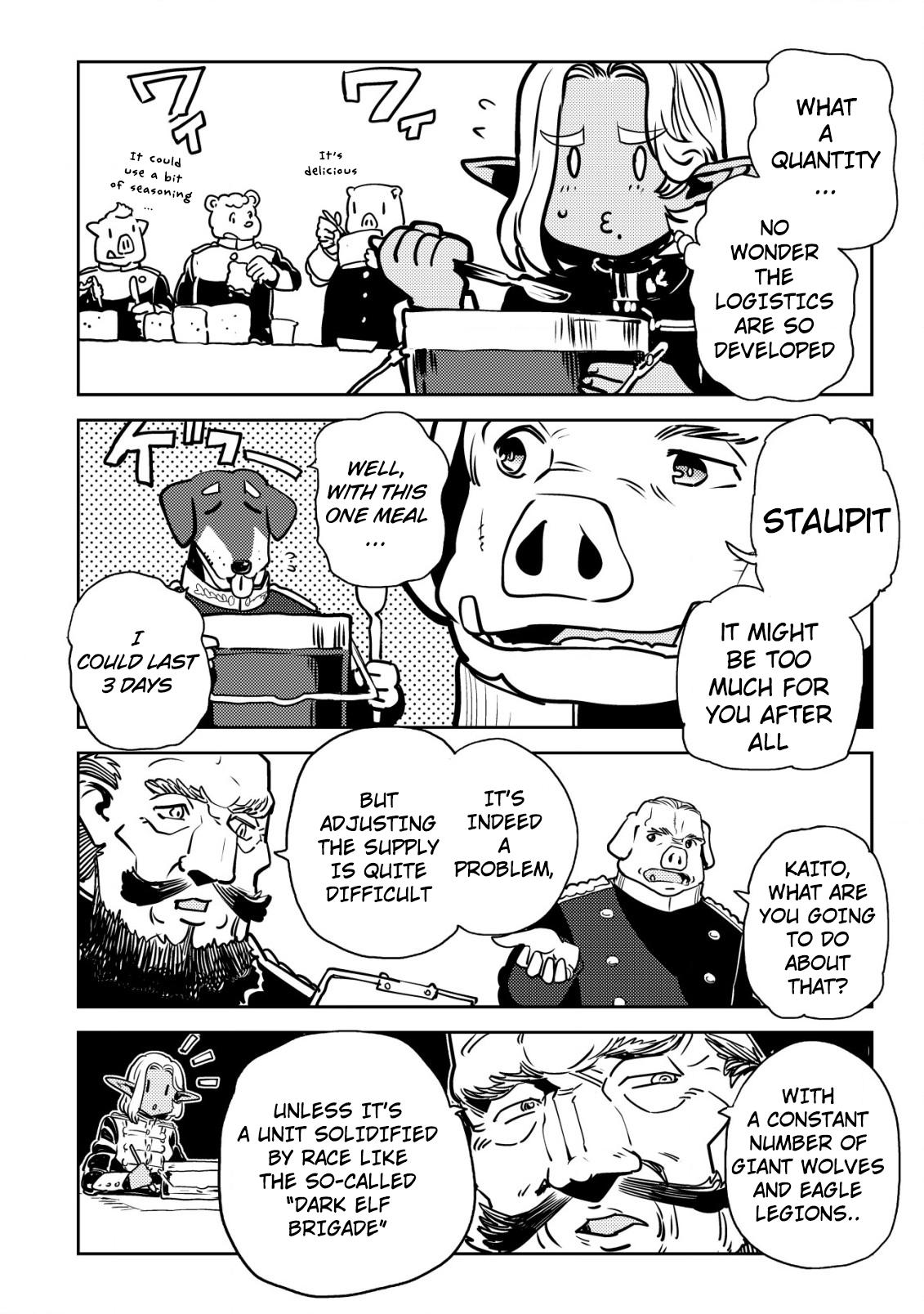 Orcsen Oukokushi ~Yaban na Orc no Kuni wa, Ikanishite Heiwa na Elf no Kuni wo Yakiharau ni Itatta ka~ Chapter 4 page 33 - 