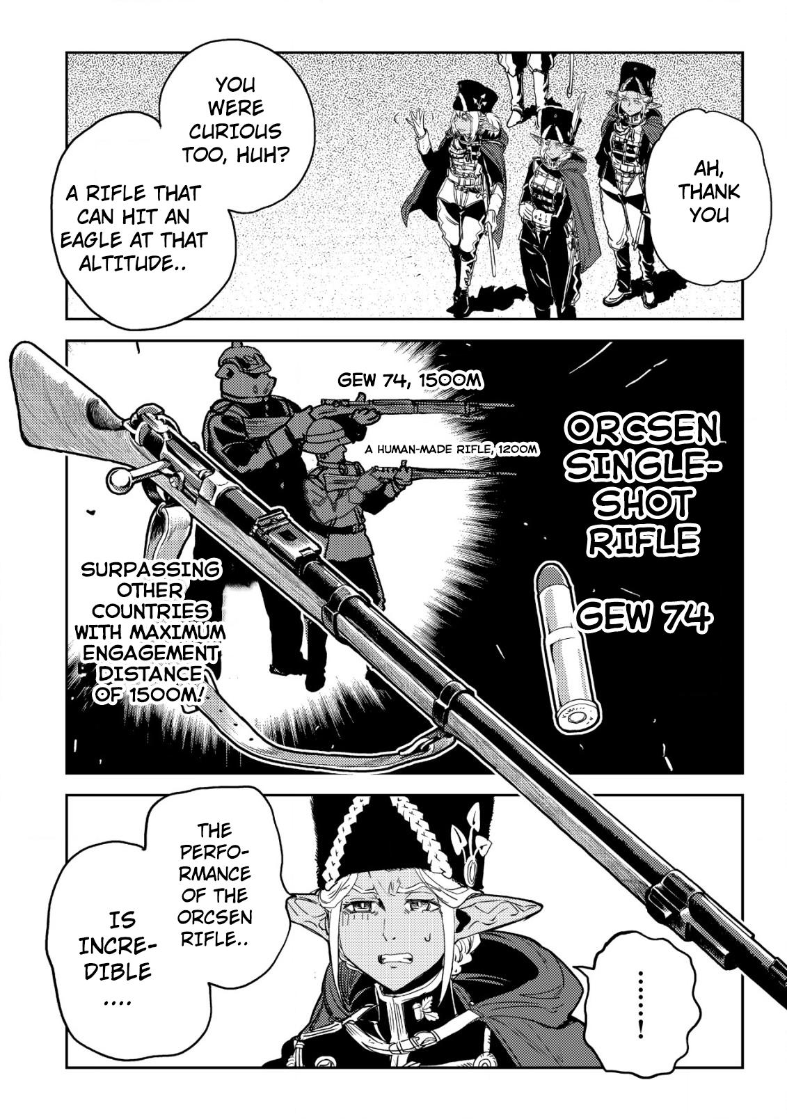 Orcsen Oukokushi ~Yaban na Orc no Kuni wa, Ikanishite Heiwa na Elf no Kuni wo Yakiharau ni Itatta ka~ Chapter 4 page 47 - 