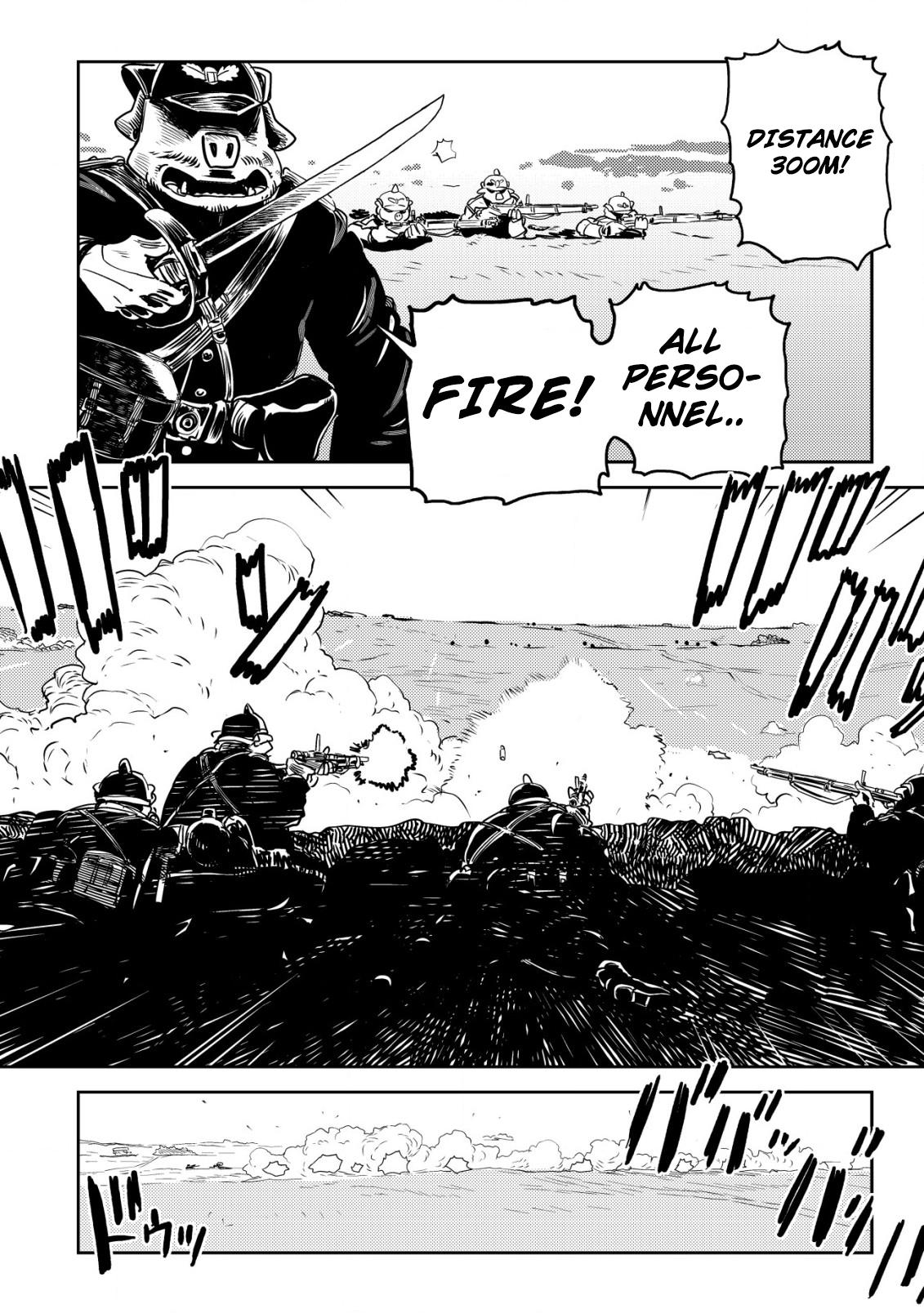 Orcsen Oukokushi ~Yaban na Orc no Kuni wa, Ikanishite Heiwa na Elf no Kuni wo Yakiharau ni Itatta ka~ Chapter 4 page 49 - 