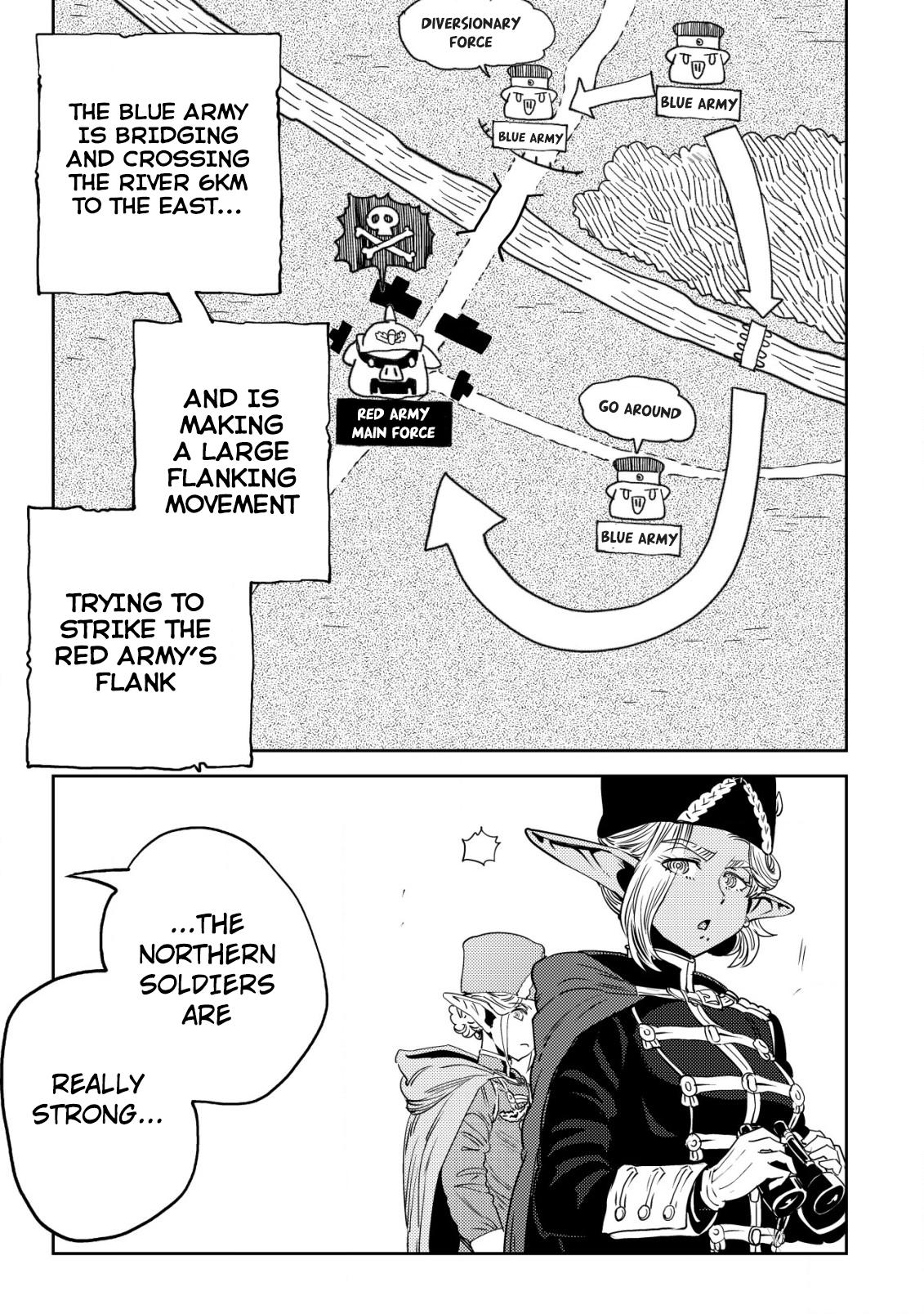 Orcsen Oukokushi ~Yaban na Orc no Kuni wa, Ikanishite Heiwa na Elf no Kuni wo Yakiharau ni Itatta ka~ Chapter 4 page 58 - 