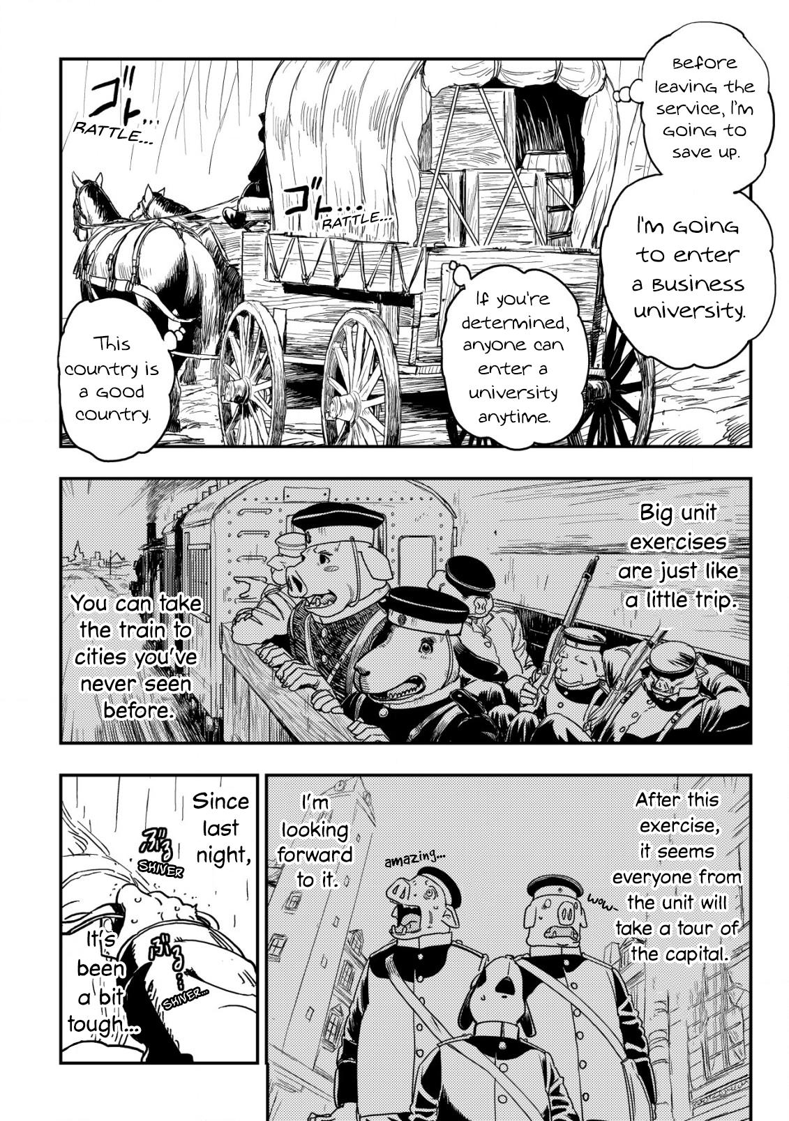 Orcsen Oukokushi ~Yaban na Orc no Kuni wa, Ikanishite Heiwa na Elf no Kuni wo Yakiharau ni Itatta ka~ Chapter 5 page 19 - 