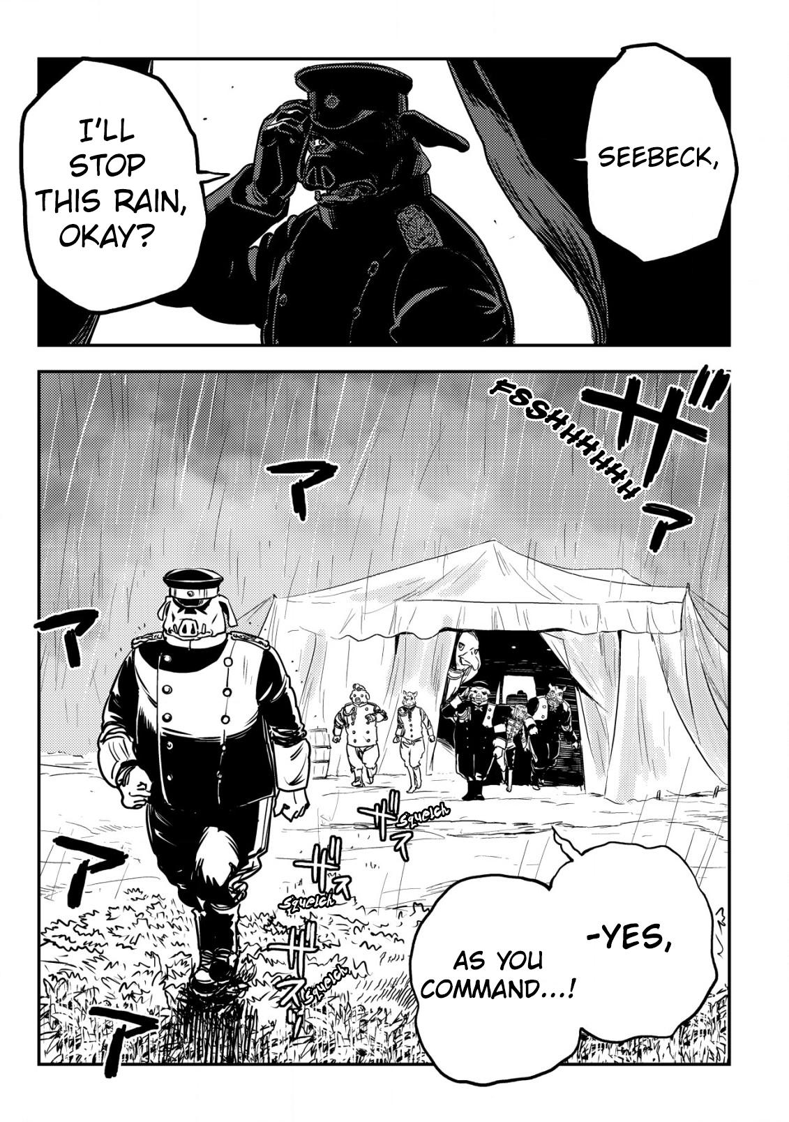 Orcsen Oukokushi ~Yaban na Orc no Kuni wa, Ikanishite Heiwa na Elf no Kuni wo Yakiharau ni Itatta ka~ Chapter 5 page 28 - 