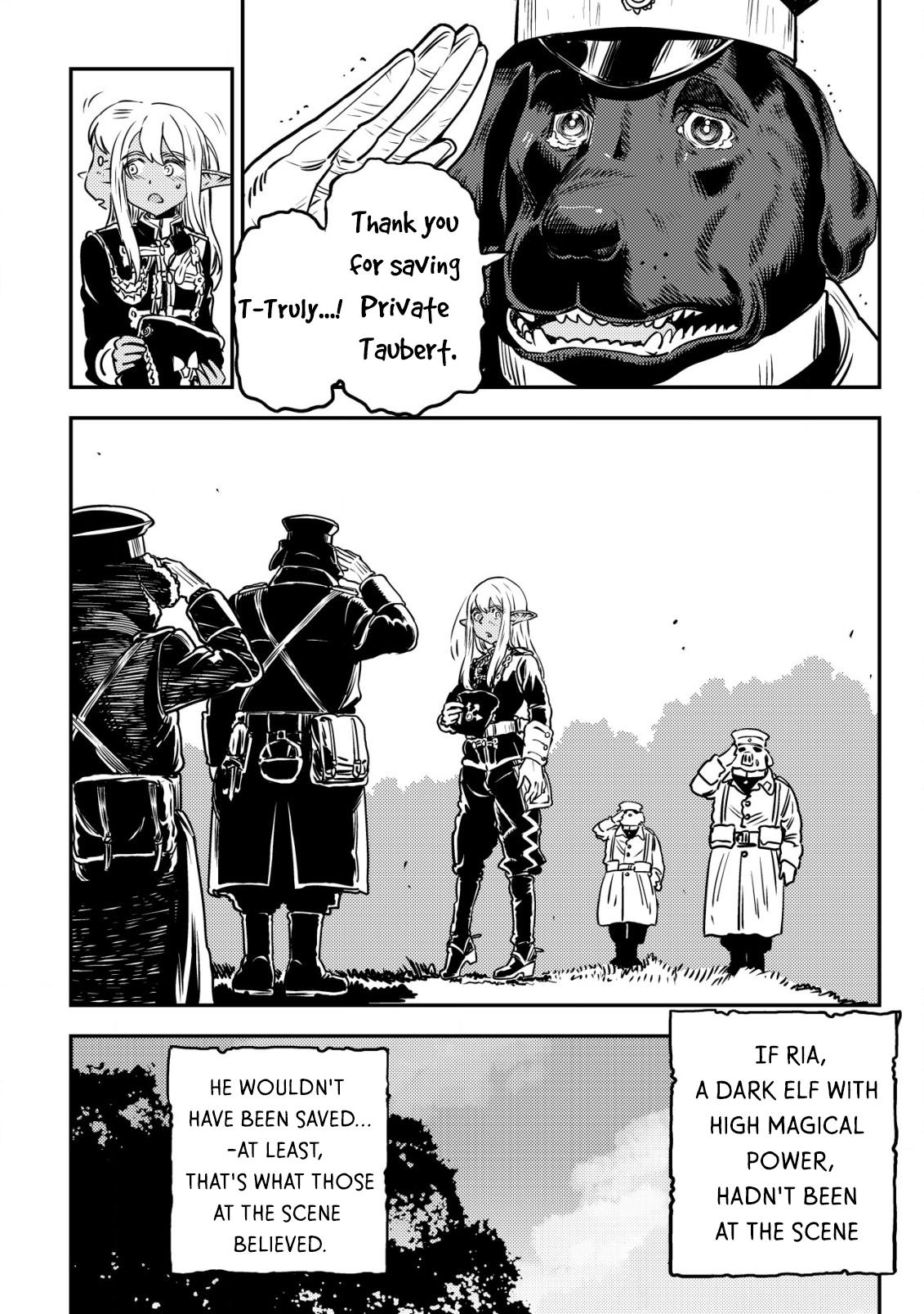 Orcsen Oukokushi ~Yaban na Orc no Kuni wa, Ikanishite Heiwa na Elf no Kuni wo Yakiharau ni Itatta ka~ Chapter 5 page 47 - 
