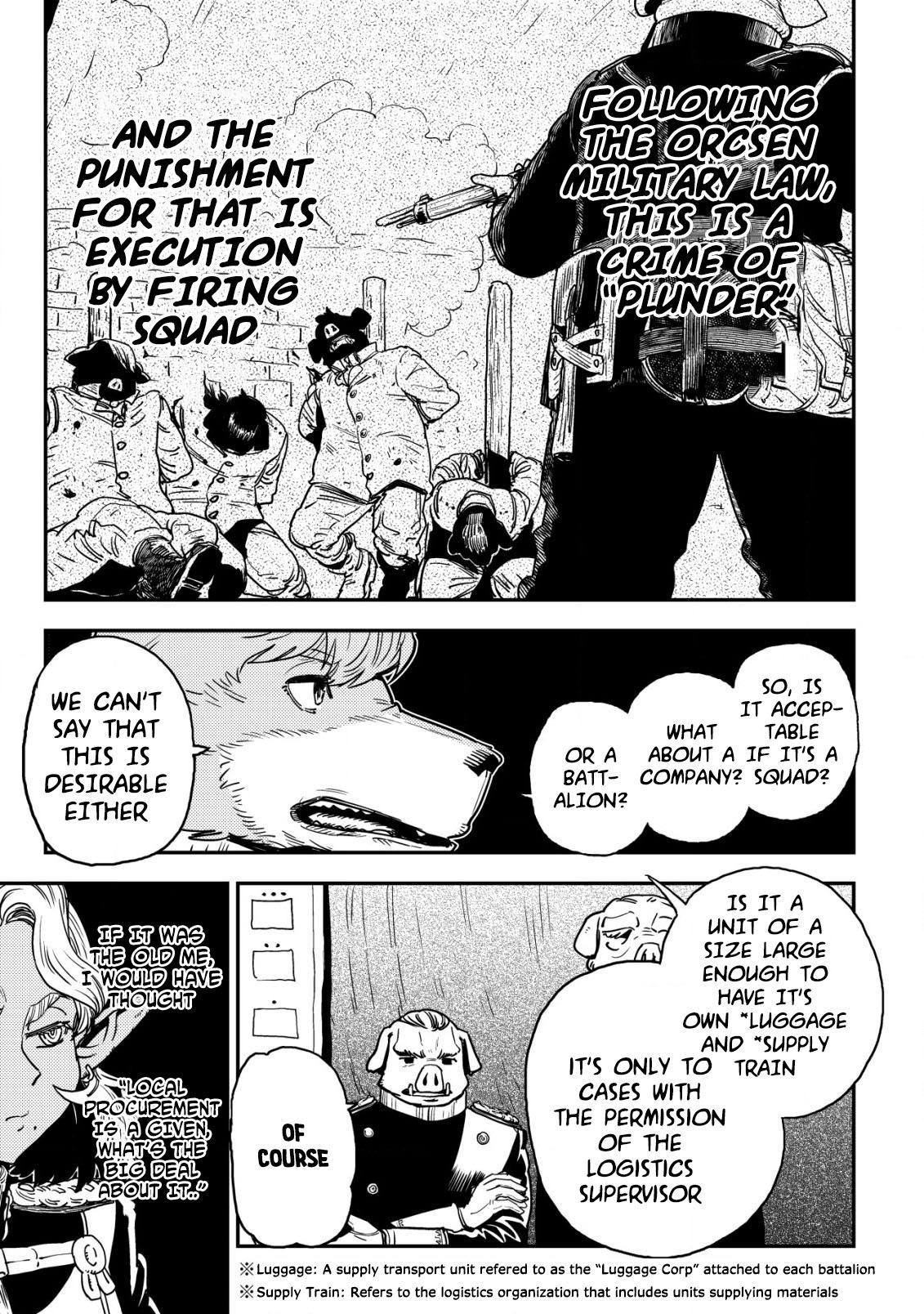 Orcsen Oukokushi ~Yaban na Orc no Kuni wa, Ikanishite Heiwa na Elf no Kuni wo Yakiharau ni Itatta ka~ Chapter 6 page 12 - 