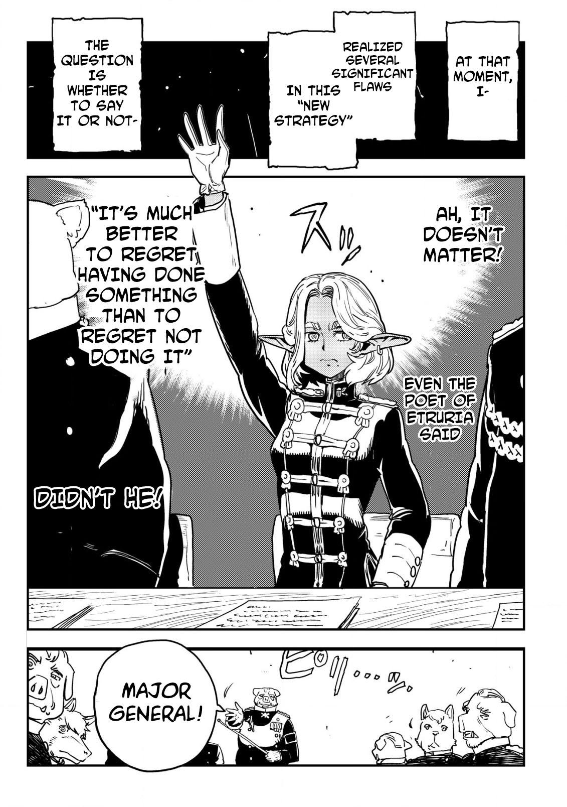 Orcsen Oukokushi ~Yaban na Orc no Kuni wa, Ikanishite Heiwa na Elf no Kuni wo Yakiharau ni Itatta ka~ Chapter 6 page 16 - 