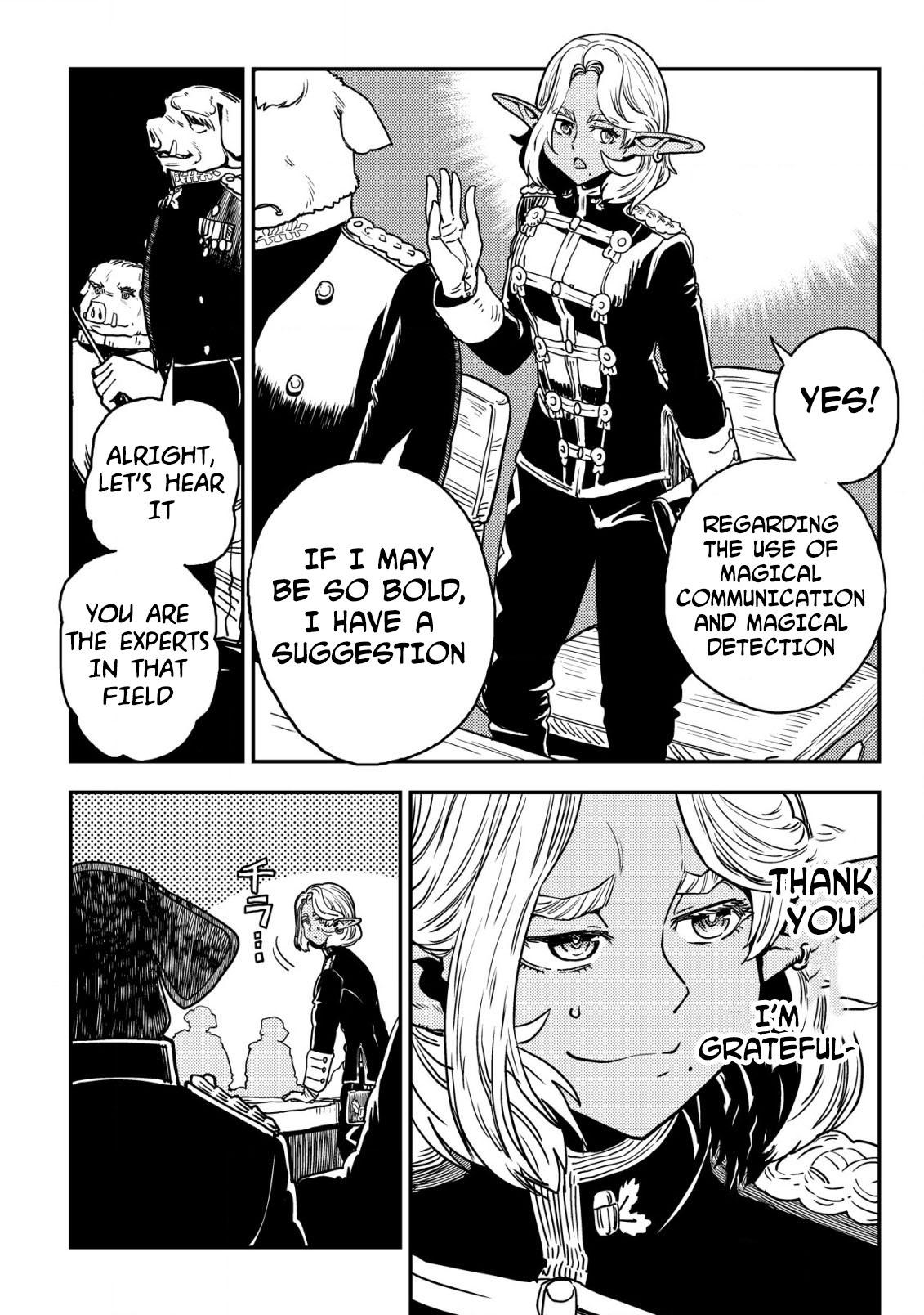 Orcsen Oukokushi ~Yaban na Orc no Kuni wa, Ikanishite Heiwa na Elf no Kuni wo Yakiharau ni Itatta ka~ Chapter 6 page 17 - 