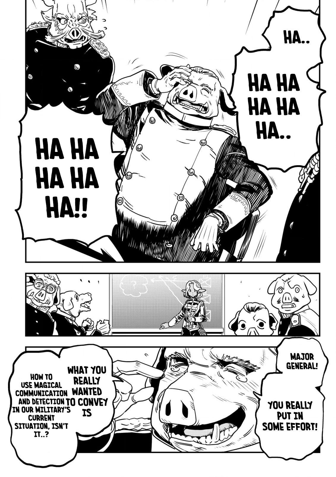 Orcsen Oukokushi ~Yaban na Orc no Kuni wa, Ikanishite Heiwa na Elf no Kuni wo Yakiharau ni Itatta ka~ Chapter 6 page 23 - 