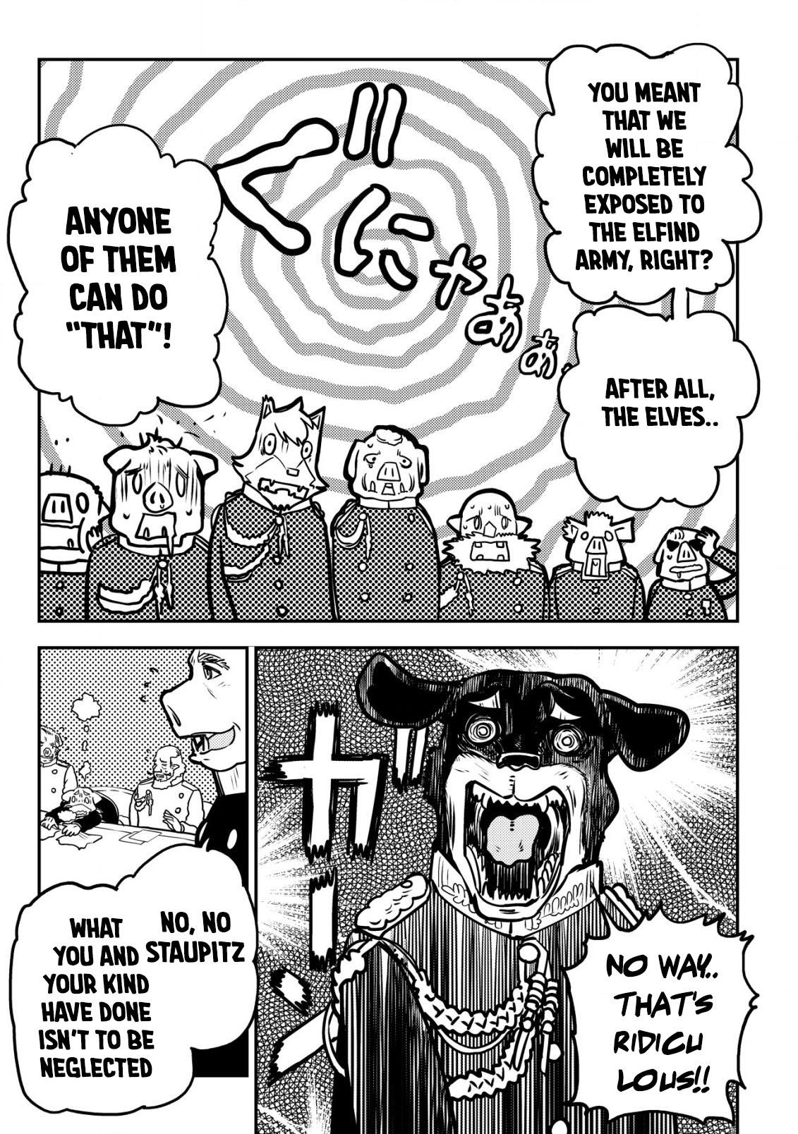 Orcsen Oukokushi ~Yaban na Orc no Kuni wa, Ikanishite Heiwa na Elf no Kuni wo Yakiharau ni Itatta ka~ Chapter 6 page 24 - 