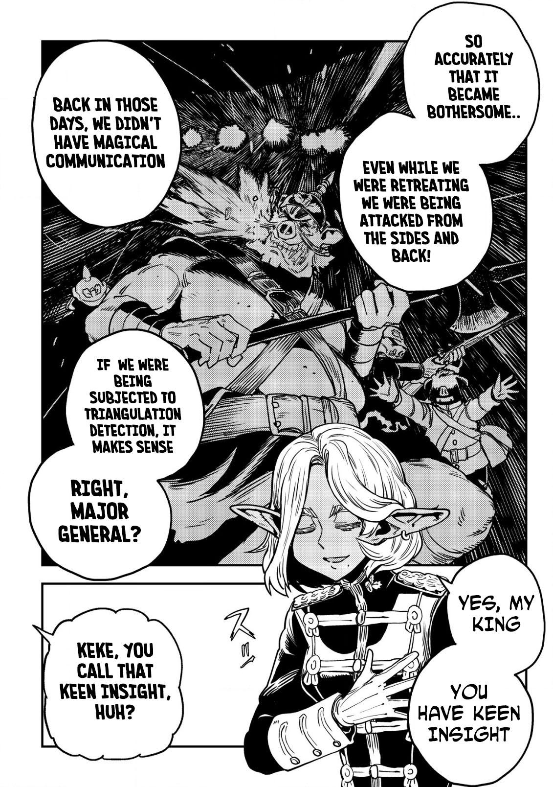 Orcsen Oukokushi ~Yaban na Orc no Kuni wa, Ikanishite Heiwa na Elf no Kuni wo Yakiharau ni Itatta ka~ Chapter 6 page 29 - 