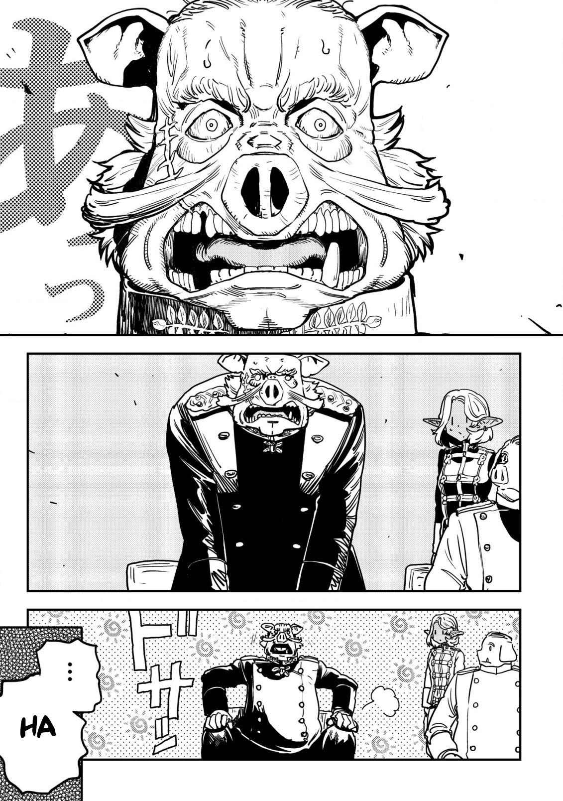 Orcsen Oukokushi ~Yaban na Orc no Kuni wa, Ikanishite Heiwa na Elf no Kuni wo Yakiharau ni Itatta ka~ Chapter 6 page 30 - 