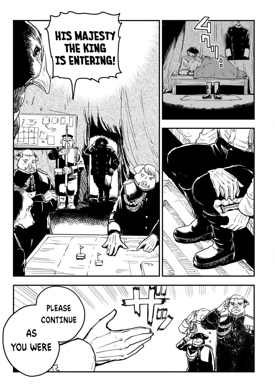 Orcsen Oukokushi ~Yaban na Orc no Kuni wa, Ikanishite Heiwa na Elf no Kuni wo Yakiharau ni Itatta ka~ Chapter 6 page 4 - 