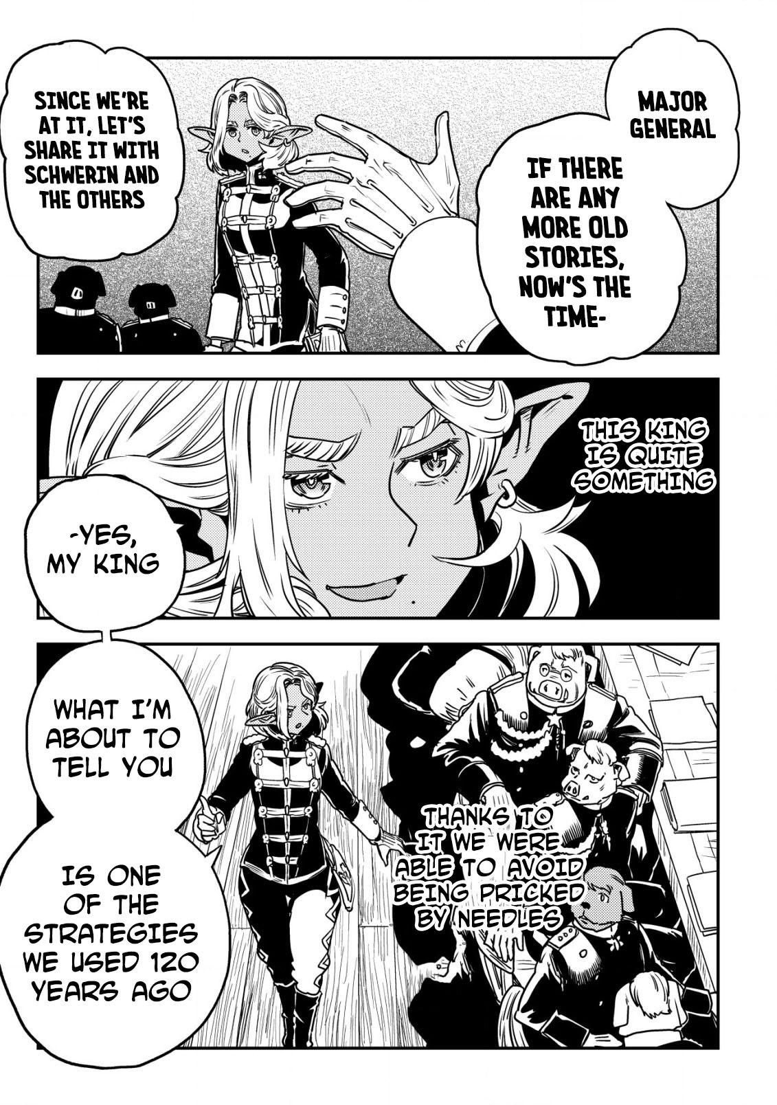 Orcsen Oukokushi ~Yaban na Orc no Kuni wa, Ikanishite Heiwa na Elf no Kuni wo Yakiharau ni Itatta ka~ Chapter 6 page 32 - 