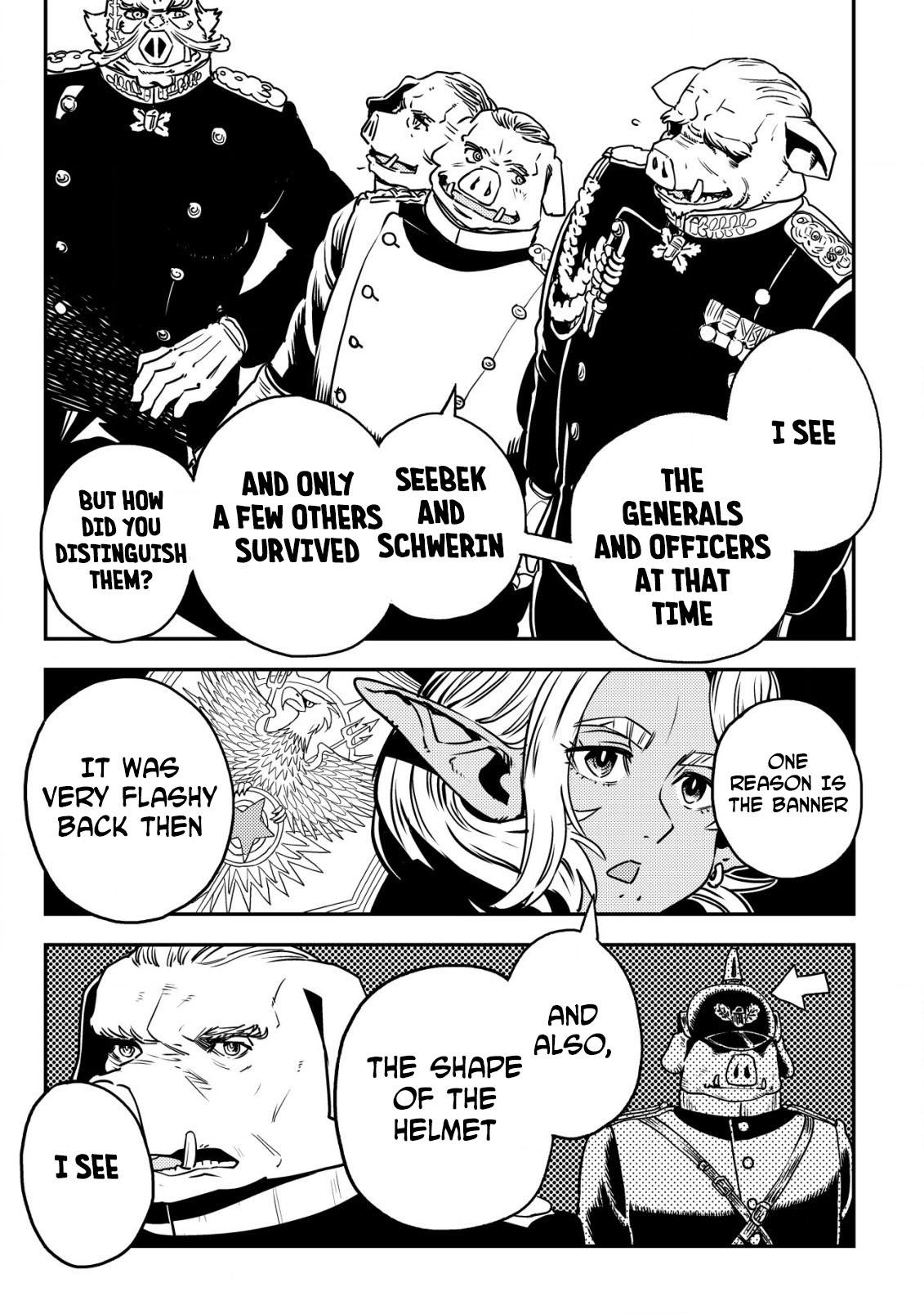 Orcsen Oukokushi ~Yaban na Orc no Kuni wa, Ikanishite Heiwa na Elf no Kuni wo Yakiharau ni Itatta ka~ Chapter 6 page 36 - 