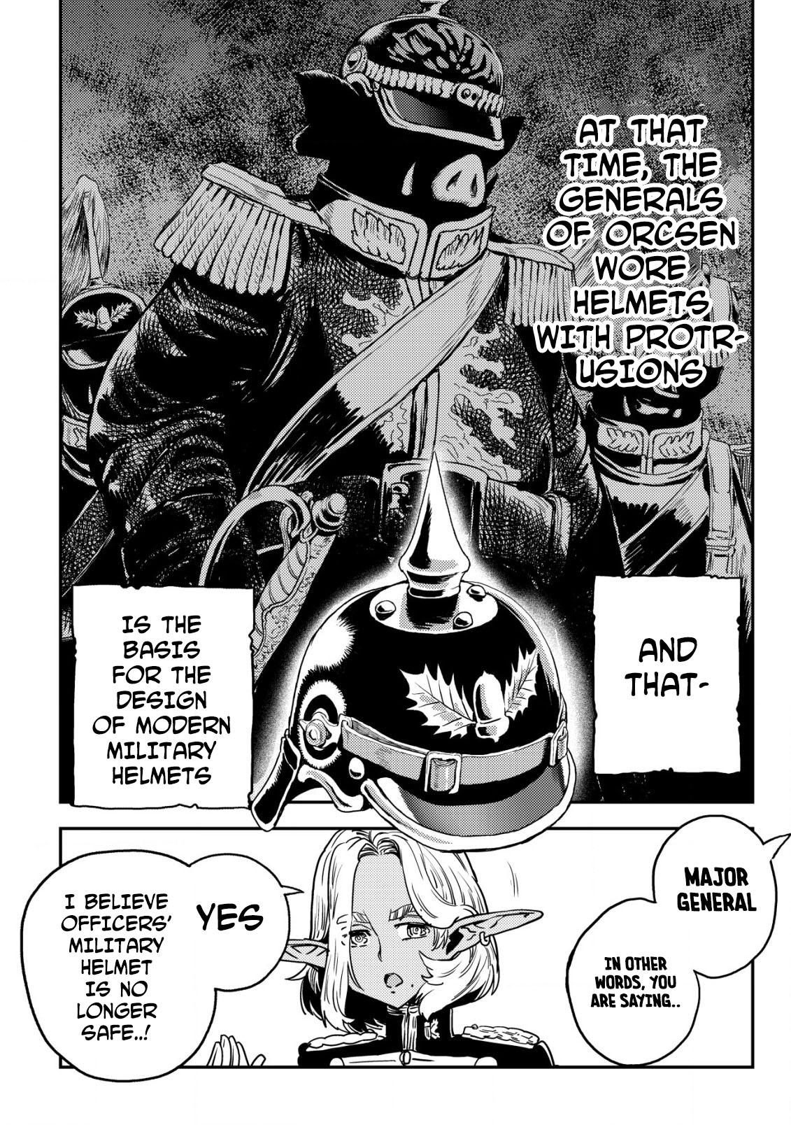 Orcsen Oukokushi ~Yaban na Orc no Kuni wa, Ikanishite Heiwa na Elf no Kuni wo Yakiharau ni Itatta ka~ Chapter 6 page 37 - 