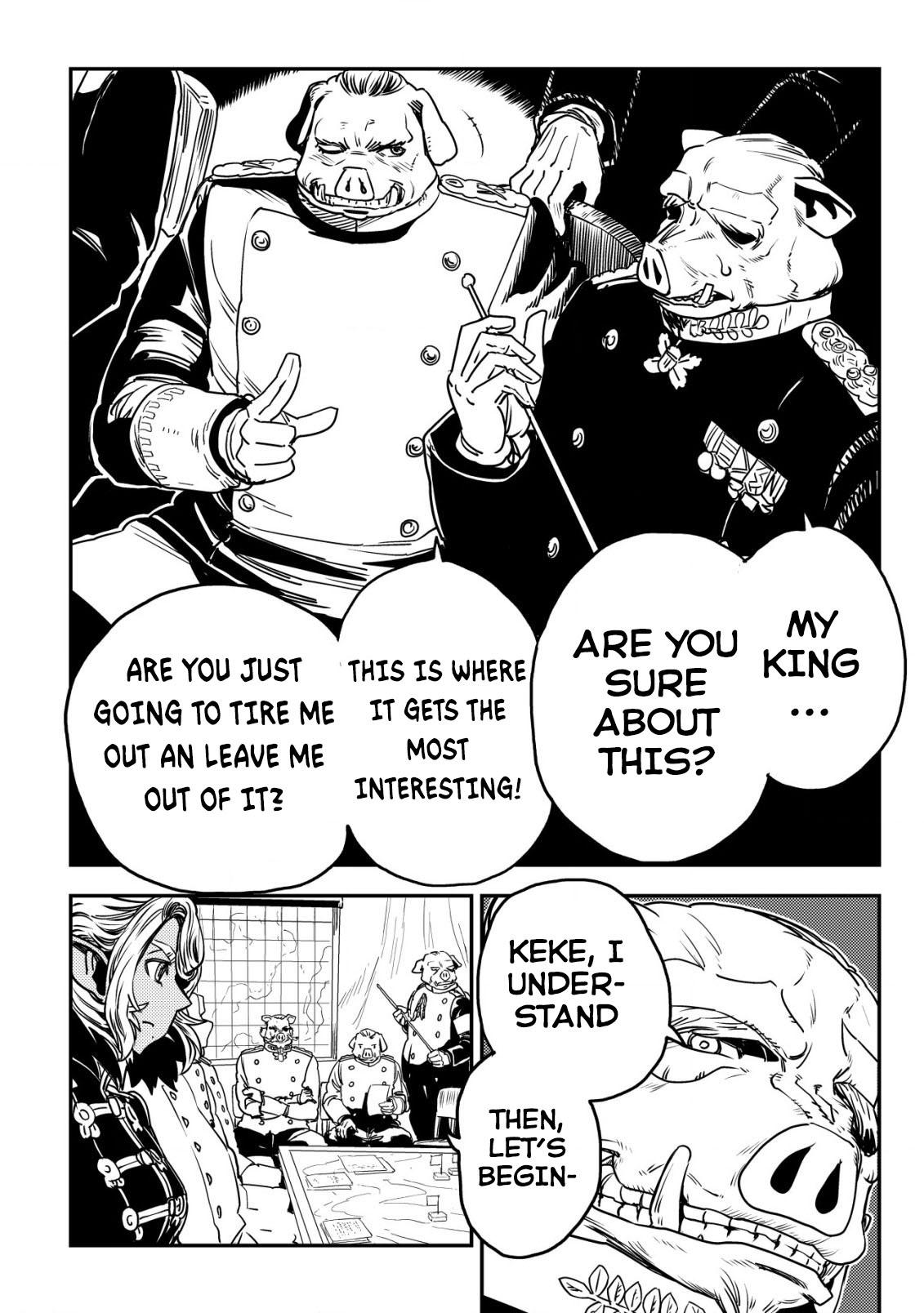 Orcsen Oukokushi ~Yaban na Orc no Kuni wa, Ikanishite Heiwa na Elf no Kuni wo Yakiharau ni Itatta ka~ Chapter 6 page 5 - 