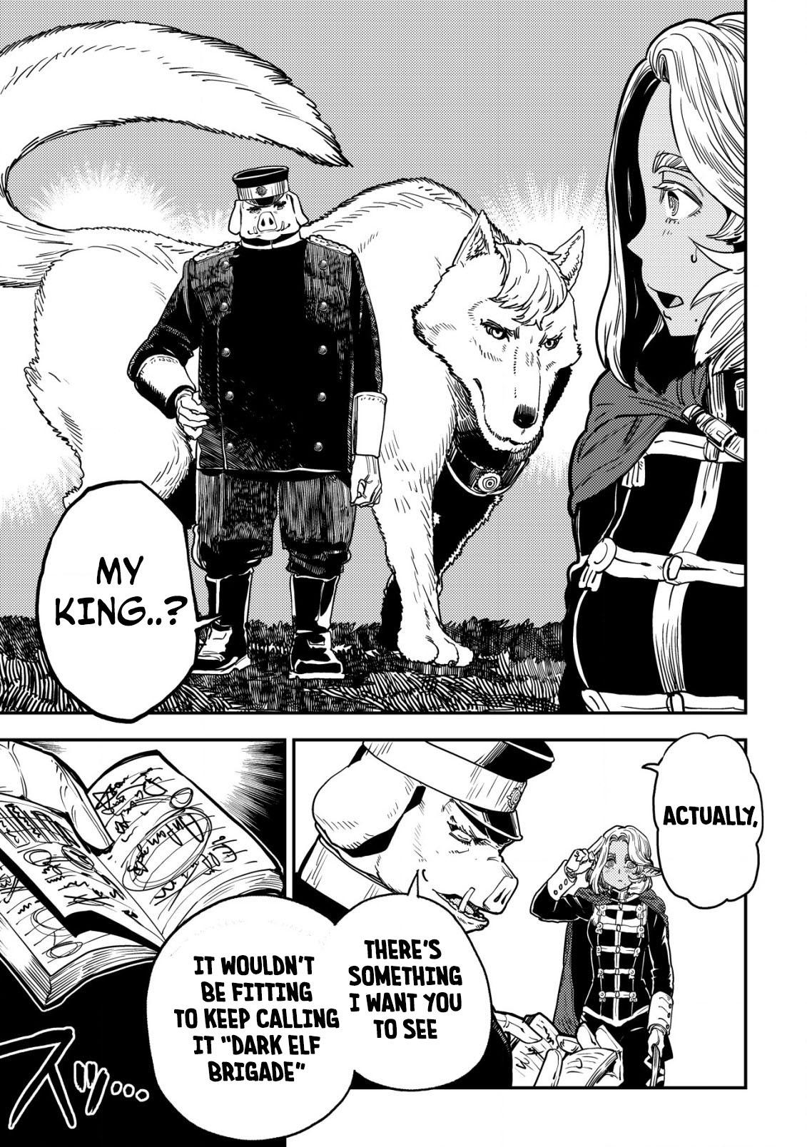 Orcsen Oukokushi ~Yaban na Orc no Kuni wa, Ikanishite Heiwa na Elf no Kuni wo Yakiharau ni Itatta ka~ Chapter 6 page 44 - 