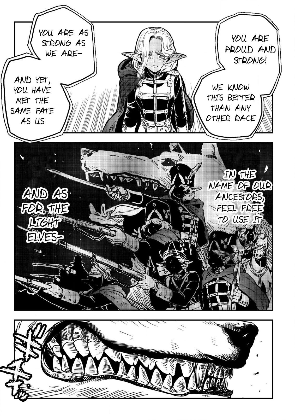 Orcsen Oukokushi ~Yaban na Orc no Kuni wa, Ikanishite Heiwa na Elf no Kuni wo Yakiharau ni Itatta ka~ Chapter 6 page 48 - 
