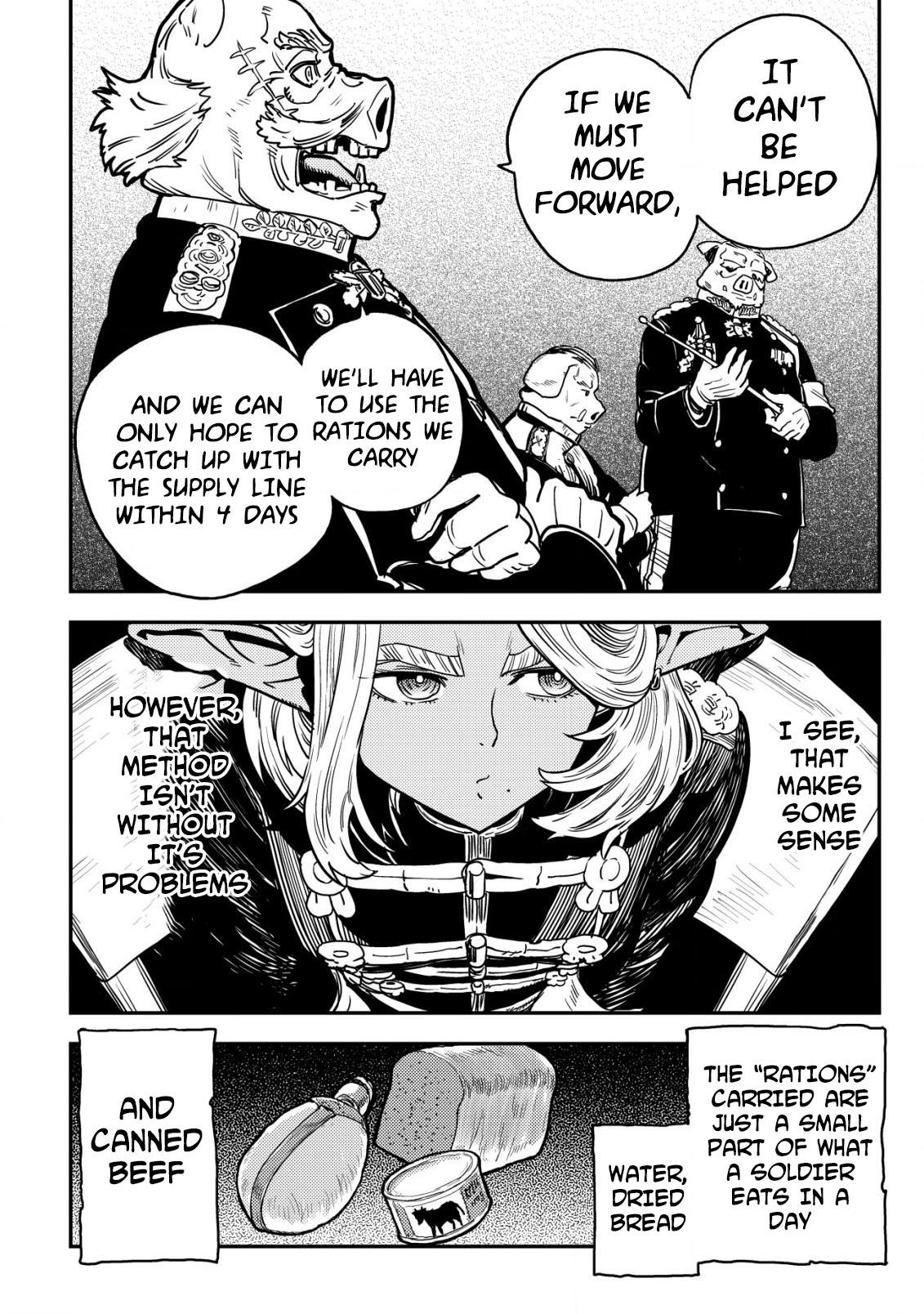 Orcsen Oukokushi ~Yaban na Orc no Kuni wa, Ikanishite Heiwa na Elf no Kuni wo Yakiharau ni Itatta ka~ Chapter 6 page 7 - 