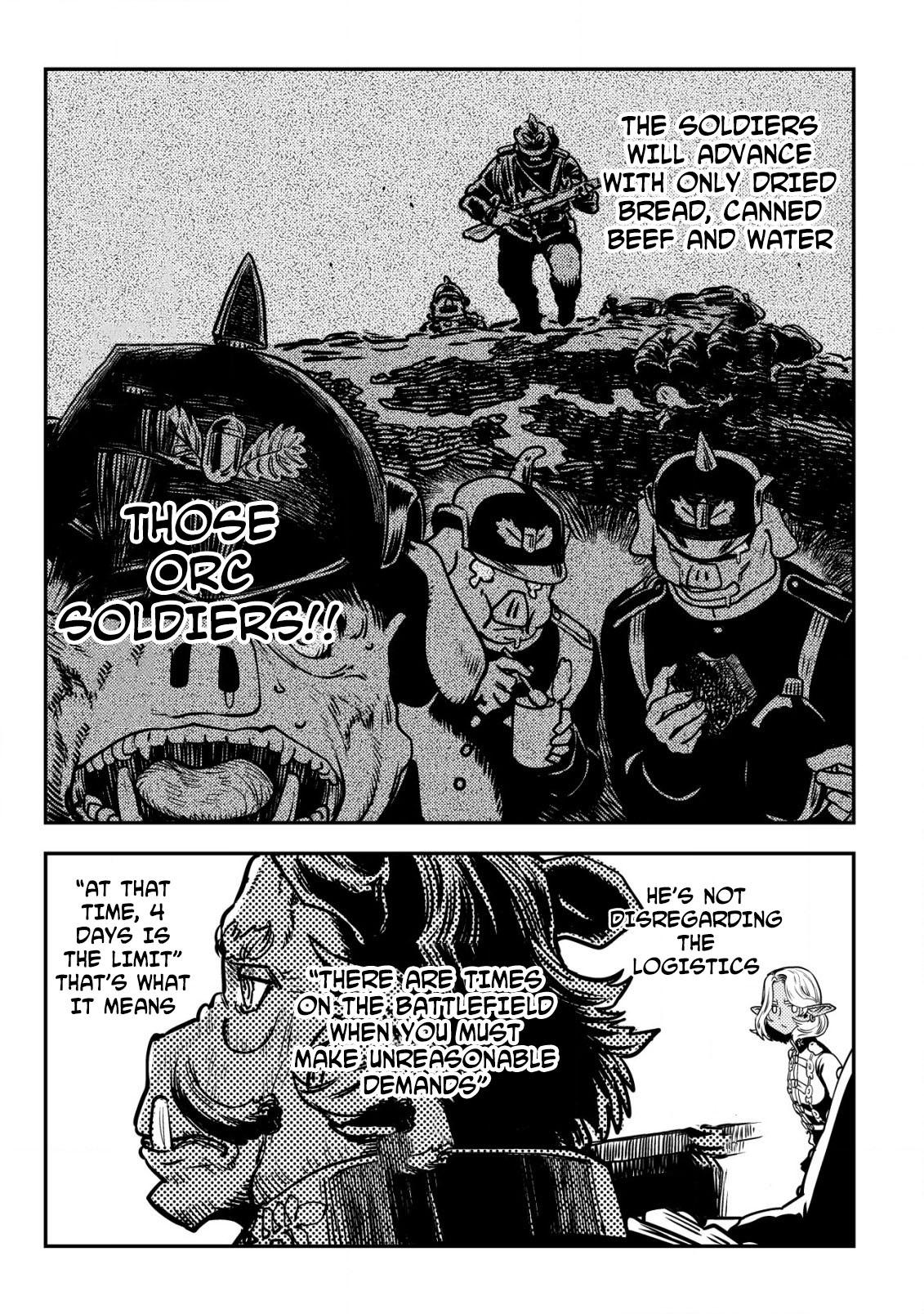 Orcsen Oukokushi ~Yaban na Orc no Kuni wa, Ikanishite Heiwa na Elf no Kuni wo Yakiharau ni Itatta ka~ Chapter 6 page 8 - 