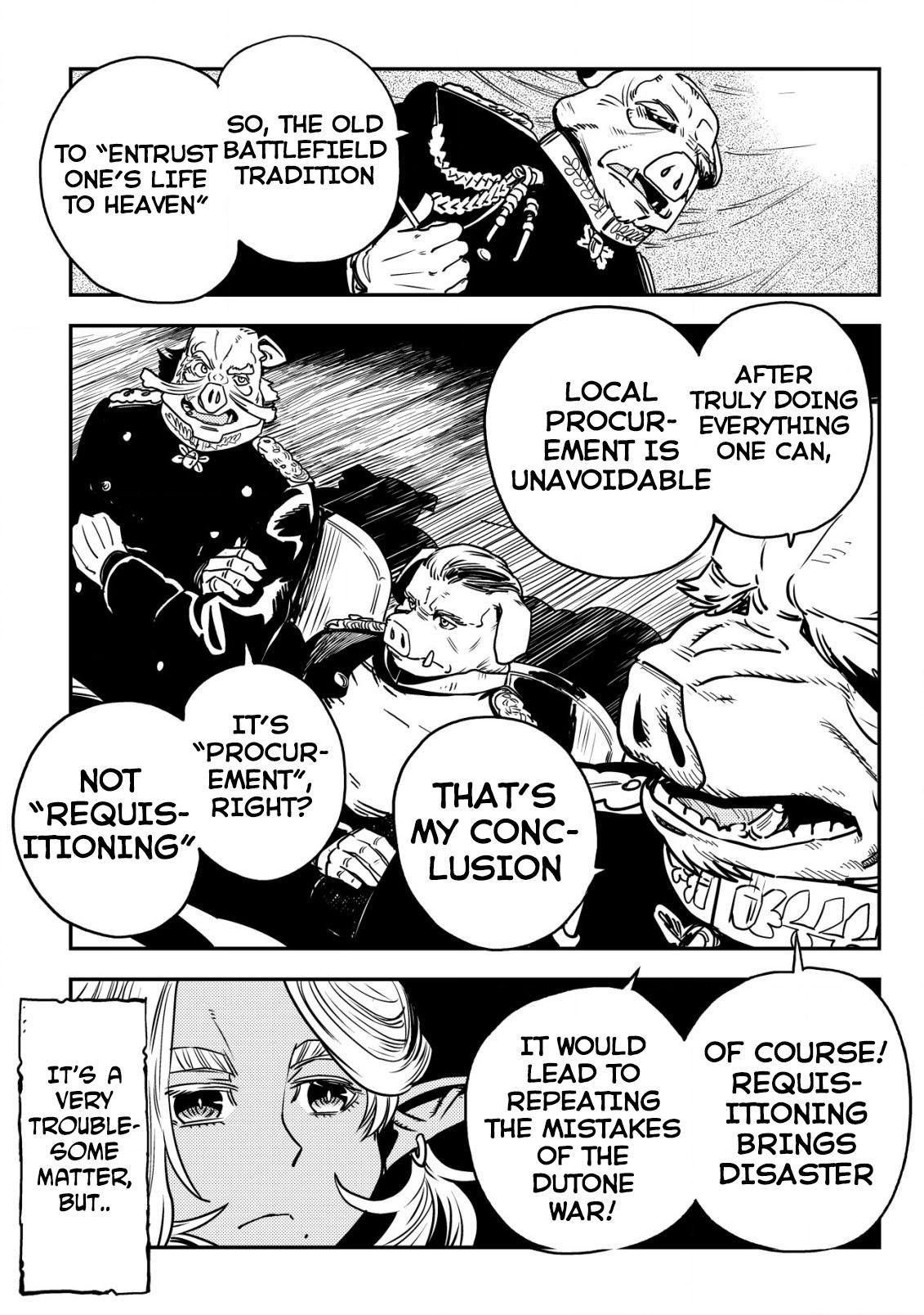 Orcsen Oukokushi ~Yaban na Orc no Kuni wa, Ikanishite Heiwa na Elf no Kuni wo Yakiharau ni Itatta ka~ Chapter 6 page 9 - 