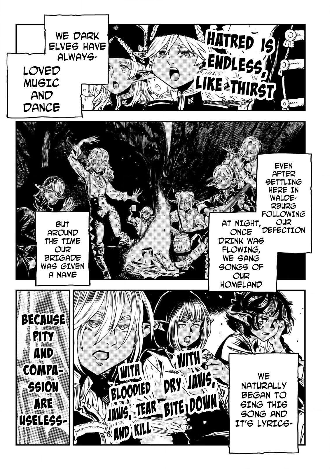 Orcsen Oukokushi ~Yaban na Orc no Kuni wa, Ikanishite Heiwa na Elf no Kuni wo Yakiharau ni Itatta ka~ Chapter 7 page 14 - 