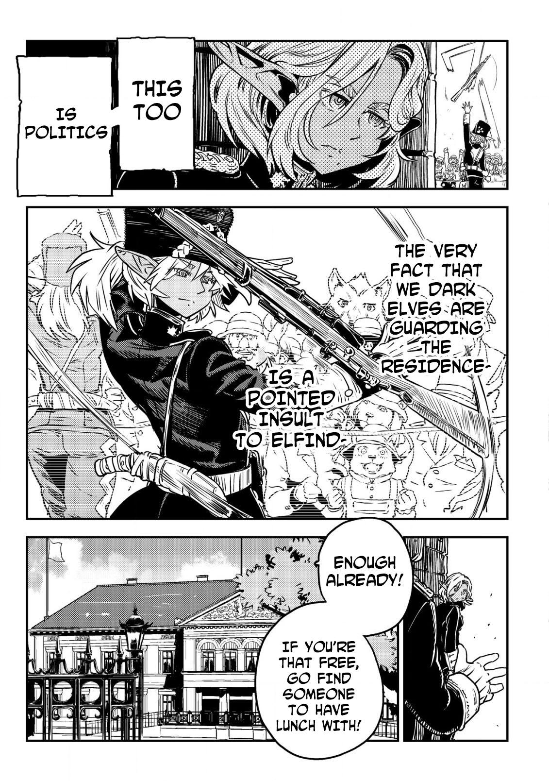 Orcsen Oukokushi ~Yaban na Orc no Kuni wa, Ikanishite Heiwa na Elf no Kuni wo Yakiharau ni Itatta ka~ Chapter 7 page 20 - 