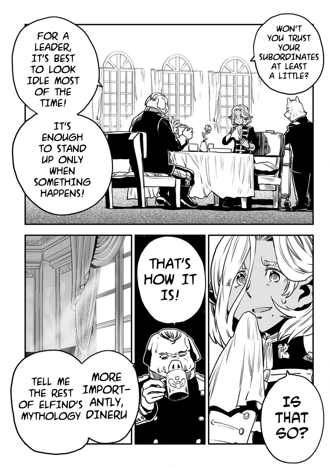 Orcsen Oukokushi ~Yaban na Orc no Kuni wa, Ikanishite Heiwa na Elf no Kuni wo Yakiharau ni Itatta ka~ Chapter 7 page 21 - 