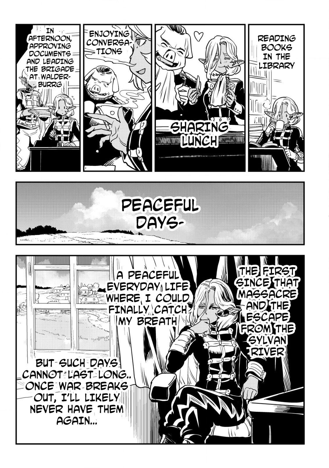 Orcsen Oukokushi ~Yaban na Orc no Kuni wa, Ikanishite Heiwa na Elf no Kuni wo Yakiharau ni Itatta ka~ Chapter 7 page 28 - 
