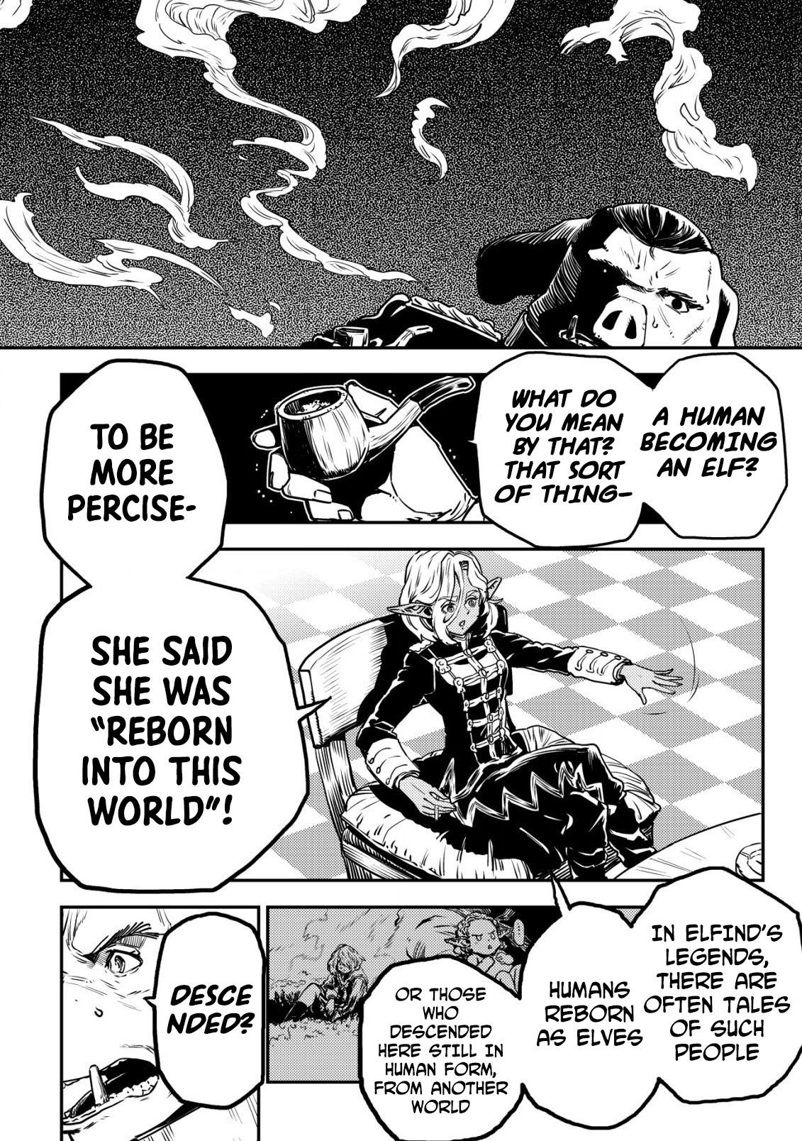 Orcsen Oukokushi ~Yaban na Orc no Kuni wa, Ikanishite Heiwa na Elf no Kuni wo Yakiharau ni Itatta ka~ Chapter 7 page 35 - 