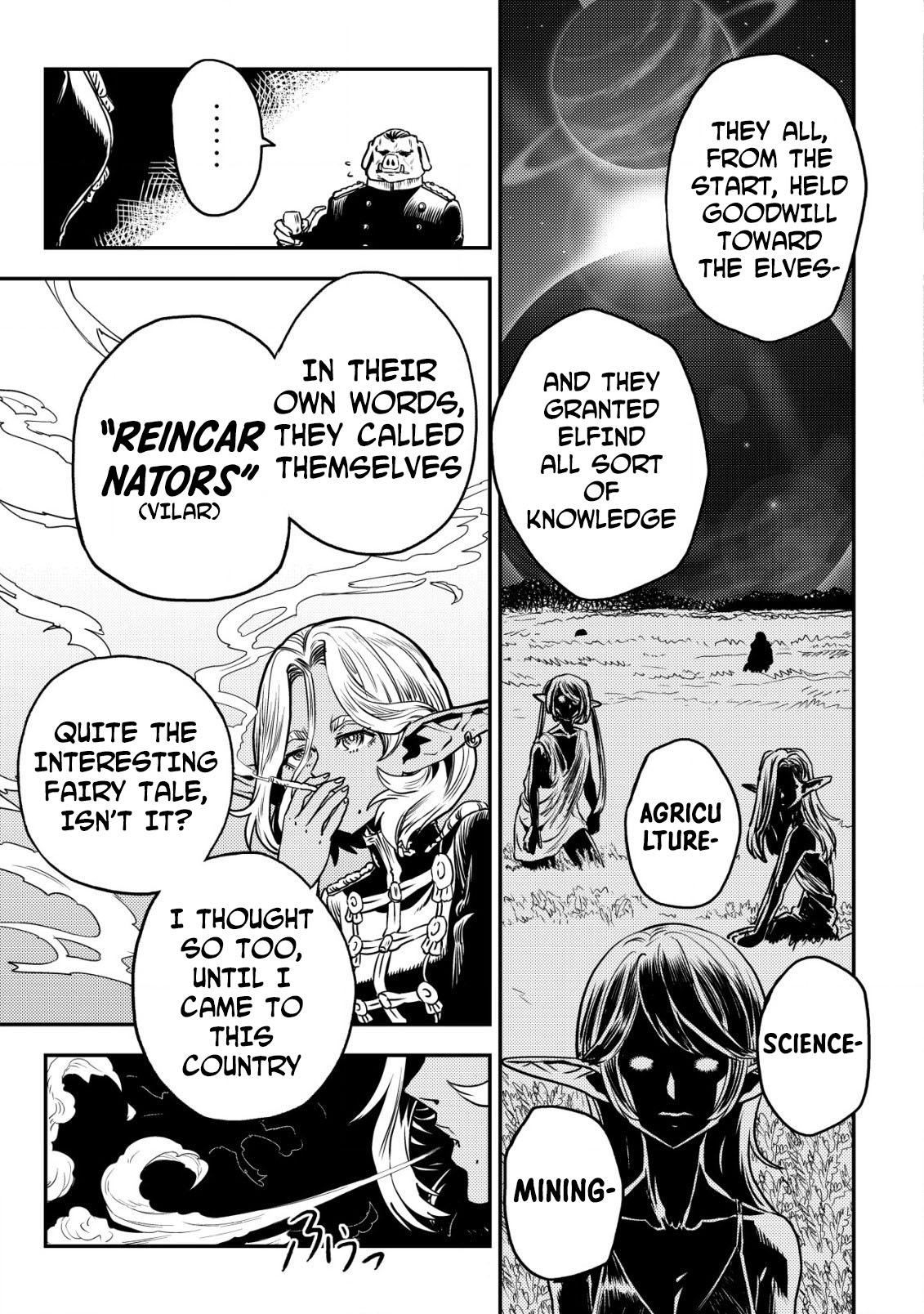 Orcsen Oukokushi ~Yaban na Orc no Kuni wa, Ikanishite Heiwa na Elf no Kuni wo Yakiharau ni Itatta ka~ Chapter 7 page 36 - 