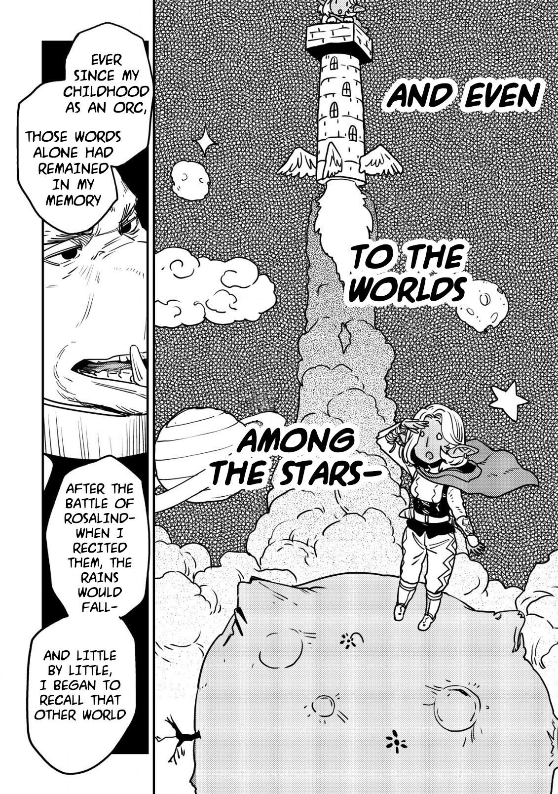 Orcsen Oukokushi ~Yaban na Orc no Kuni wa, Ikanishite Heiwa na Elf no Kuni wo Yakiharau ni Itatta ka~ Chapter 7 page 46 - 