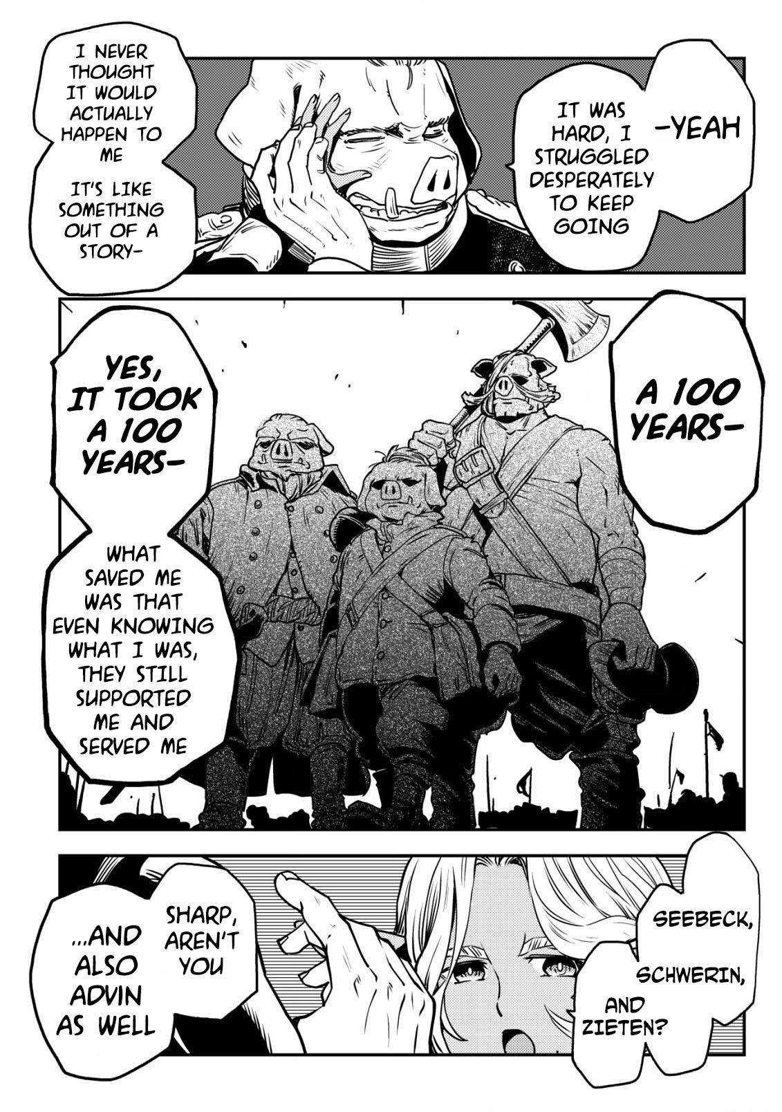 Orcsen Oukokushi ~Yaban na Orc no Kuni wa, Ikanishite Heiwa na Elf no Kuni wo Yakiharau ni Itatta ka~ Chapter 7 page 48 - 