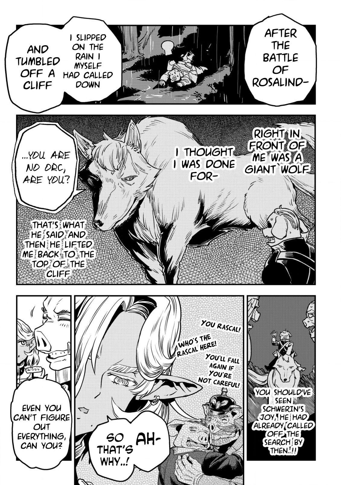 Orcsen Oukokushi ~Yaban na Orc no Kuni wa, Ikanishite Heiwa na Elf no Kuni wo Yakiharau ni Itatta ka~ Chapter 7 page 49 - 