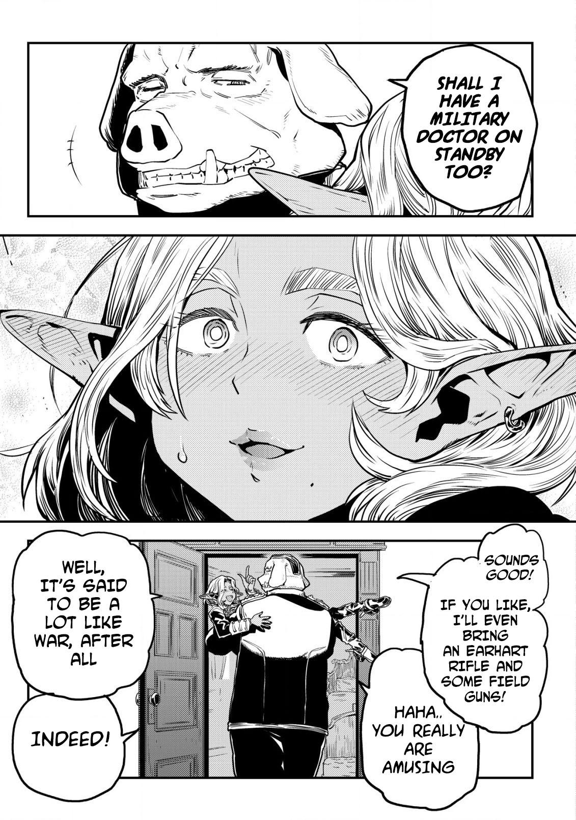 Orcsen Oukokushi ~Yaban na Orc no Kuni wa, Ikanishite Heiwa na Elf no Kuni wo Yakiharau ni Itatta ka~ Chapter 7 page 55 - 