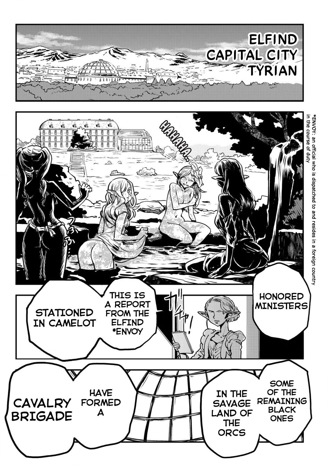 Orcsen Oukokushi ~Yaban na Orc no Kuni wa, Ikanishite Heiwa na Elf no Kuni wo Yakiharau ni Itatta ka~ Chapter 7 page 57 - 