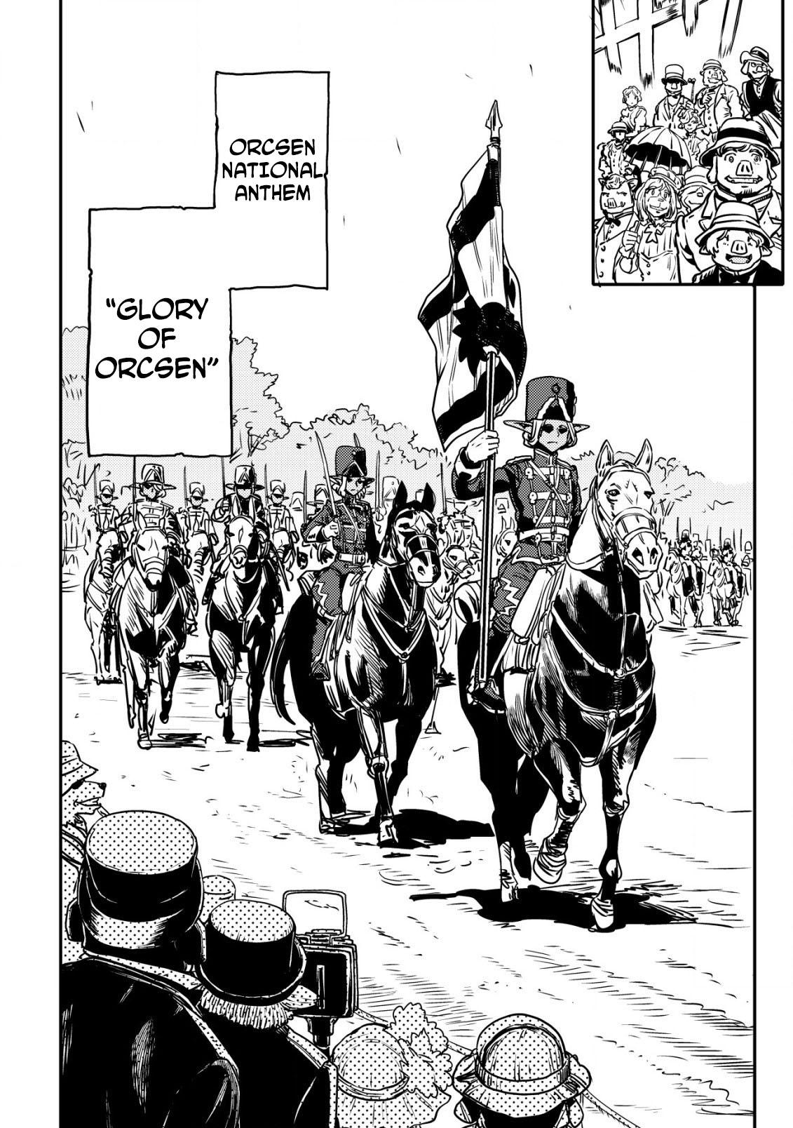 Orcsen Oukokushi ~Yaban na Orc no Kuni wa, Ikanishite Heiwa na Elf no Kuni wo Yakiharau ni Itatta ka~ Chapter 7 page 9 - 