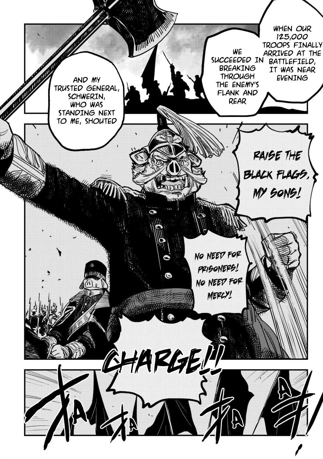 Orcsen Oukokushi ~Yaban na Orc no Kuni wa, Ikanishite Heiwa na Elf no Kuni wo Yakiharau ni Itatta ka~ Chapter 8 page 15 - 