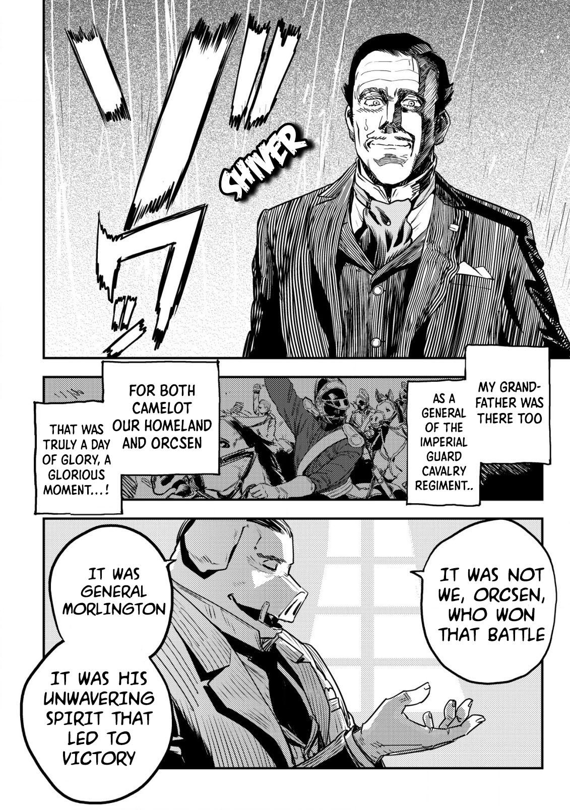 Orcsen Oukokushi ~Yaban na Orc no Kuni wa, Ikanishite Heiwa na Elf no Kuni wo Yakiharau ni Itatta ka~ Chapter 8 page 17 - 