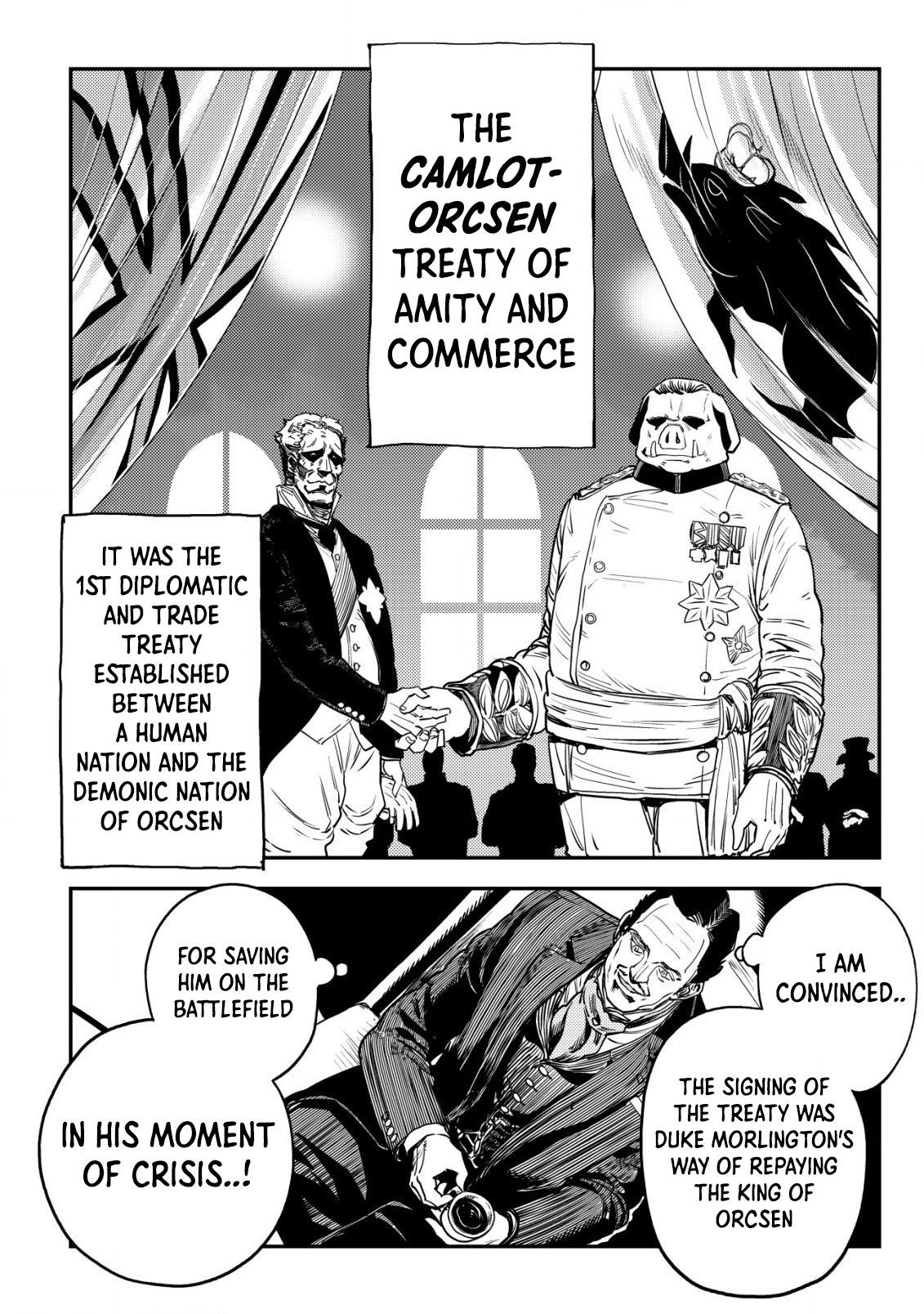 Orcsen Oukokushi ~Yaban na Orc no Kuni wa, Ikanishite Heiwa na Elf no Kuni wo Yakiharau ni Itatta ka~ Chapter 8 page 19 - 