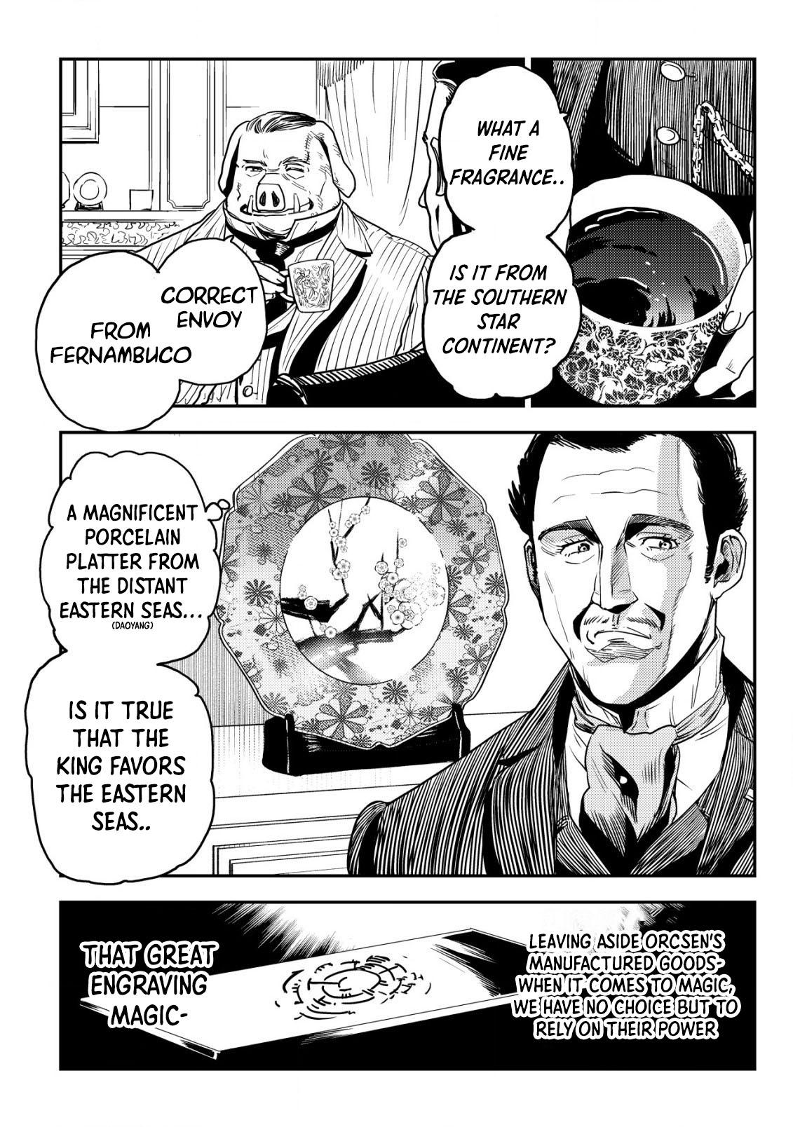 Orcsen Oukokushi ~Yaban na Orc no Kuni wa, Ikanishite Heiwa na Elf no Kuni wo Yakiharau ni Itatta ka~ Chapter 8 page 21 - 