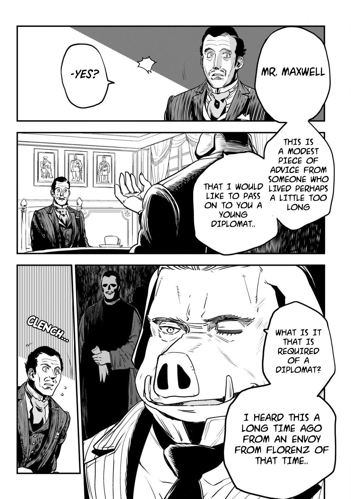 Orcsen Oukokushi ~Yaban na Orc no Kuni wa, Ikanishite Heiwa na Elf no Kuni wo Yakiharau ni Itatta ka~ Chapter 8 page 24 - 