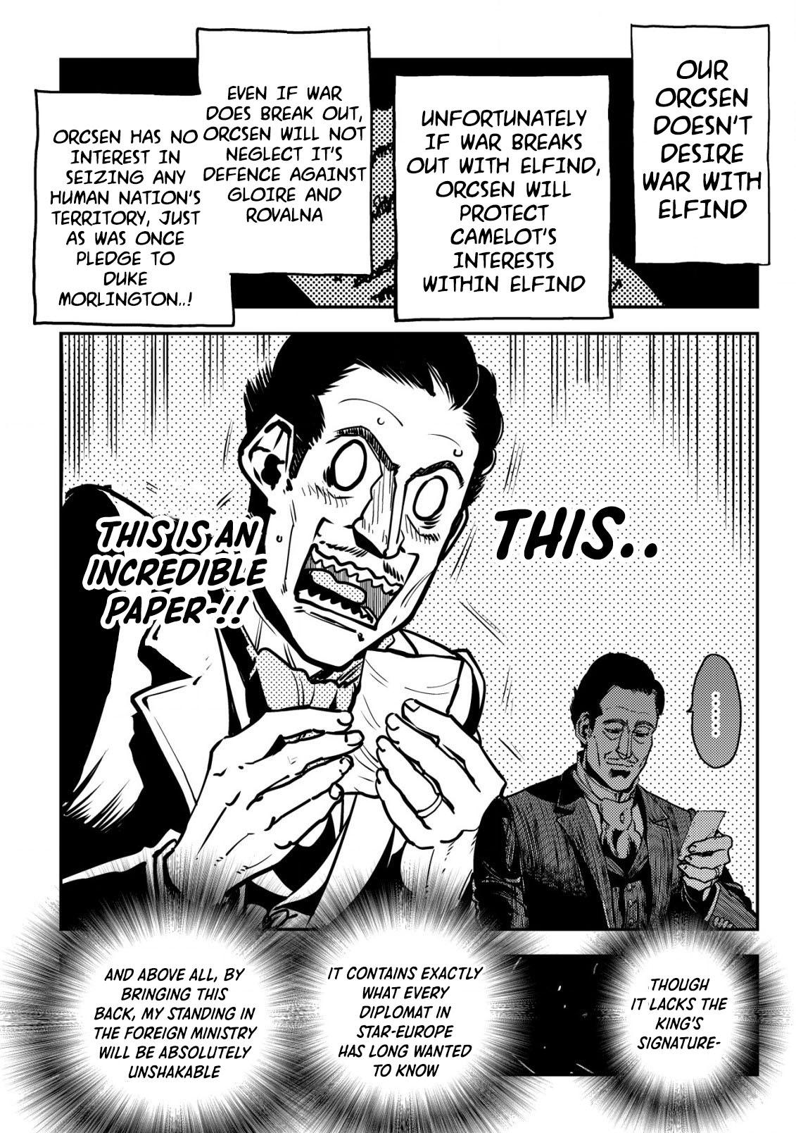 Orcsen Oukokushi ~Yaban na Orc no Kuni wa, Ikanishite Heiwa na Elf no Kuni wo Yakiharau ni Itatta ka~ Chapter 8 page 27 - 