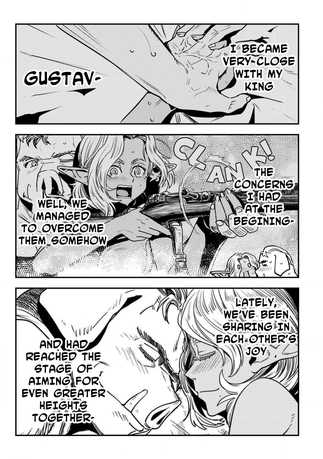Orcsen Oukokushi ~Yaban na Orc no Kuni wa, Ikanishite Heiwa na Elf no Kuni wo Yakiharau ni Itatta ka~ Chapter 8 page 34 - 