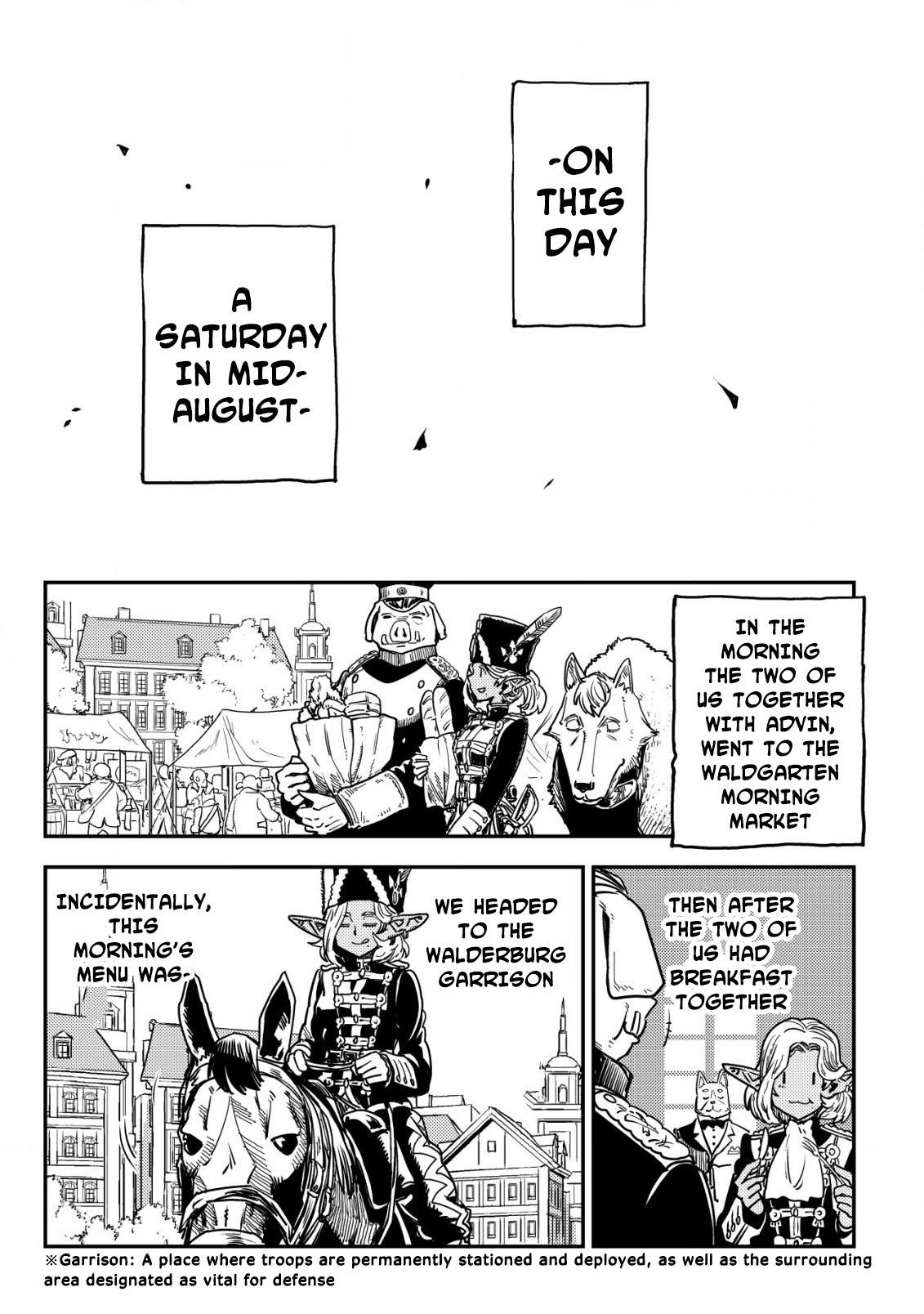Orcsen Oukokushi ~Yaban na Orc no Kuni wa, Ikanishite Heiwa na Elf no Kuni wo Yakiharau ni Itatta ka~ Chapter 8 page 40 - 