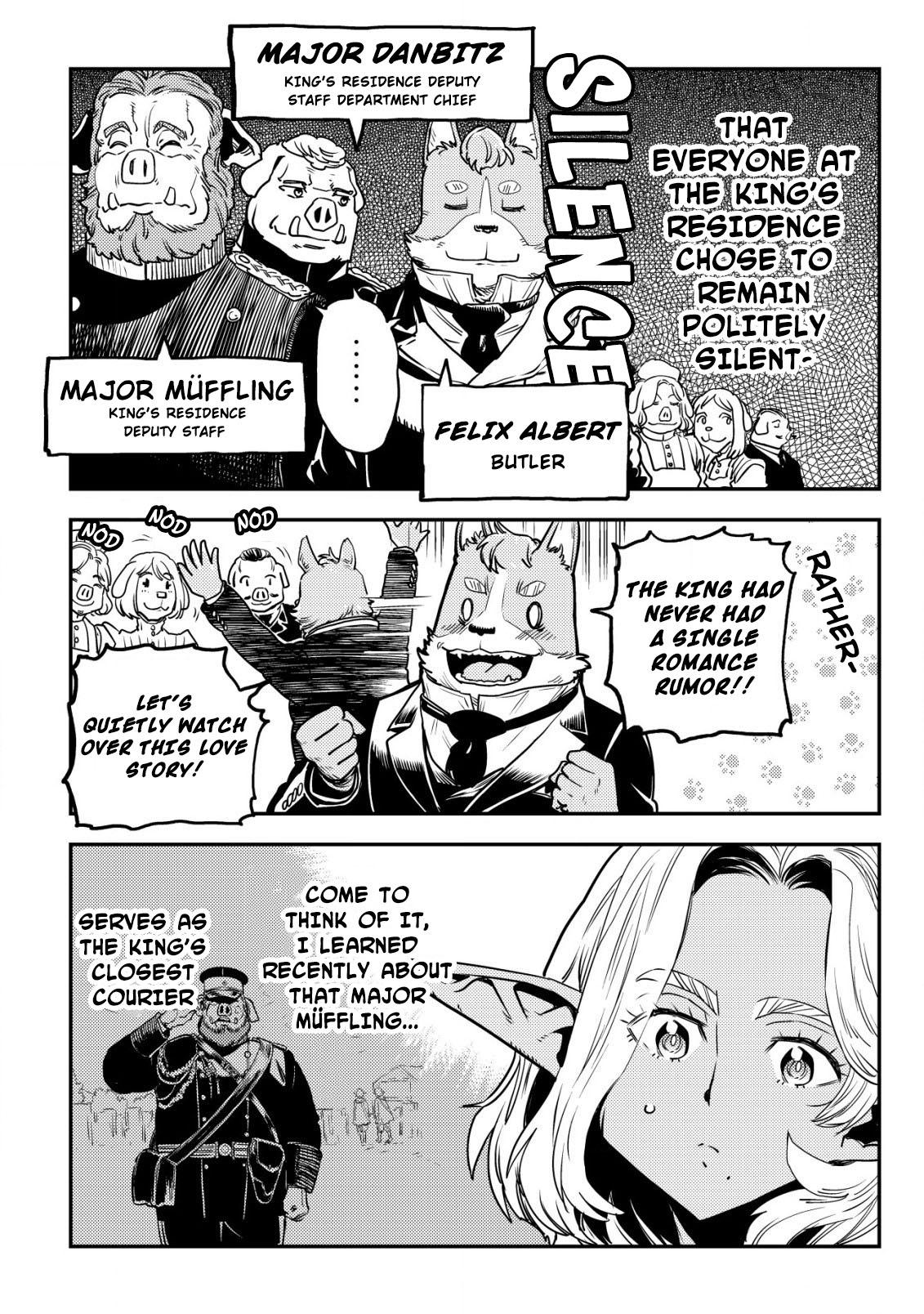 Orcsen Oukokushi ~Yaban na Orc no Kuni wa, Ikanishite Heiwa na Elf no Kuni wo Yakiharau ni Itatta ka~ Chapter 8 page 43 - 