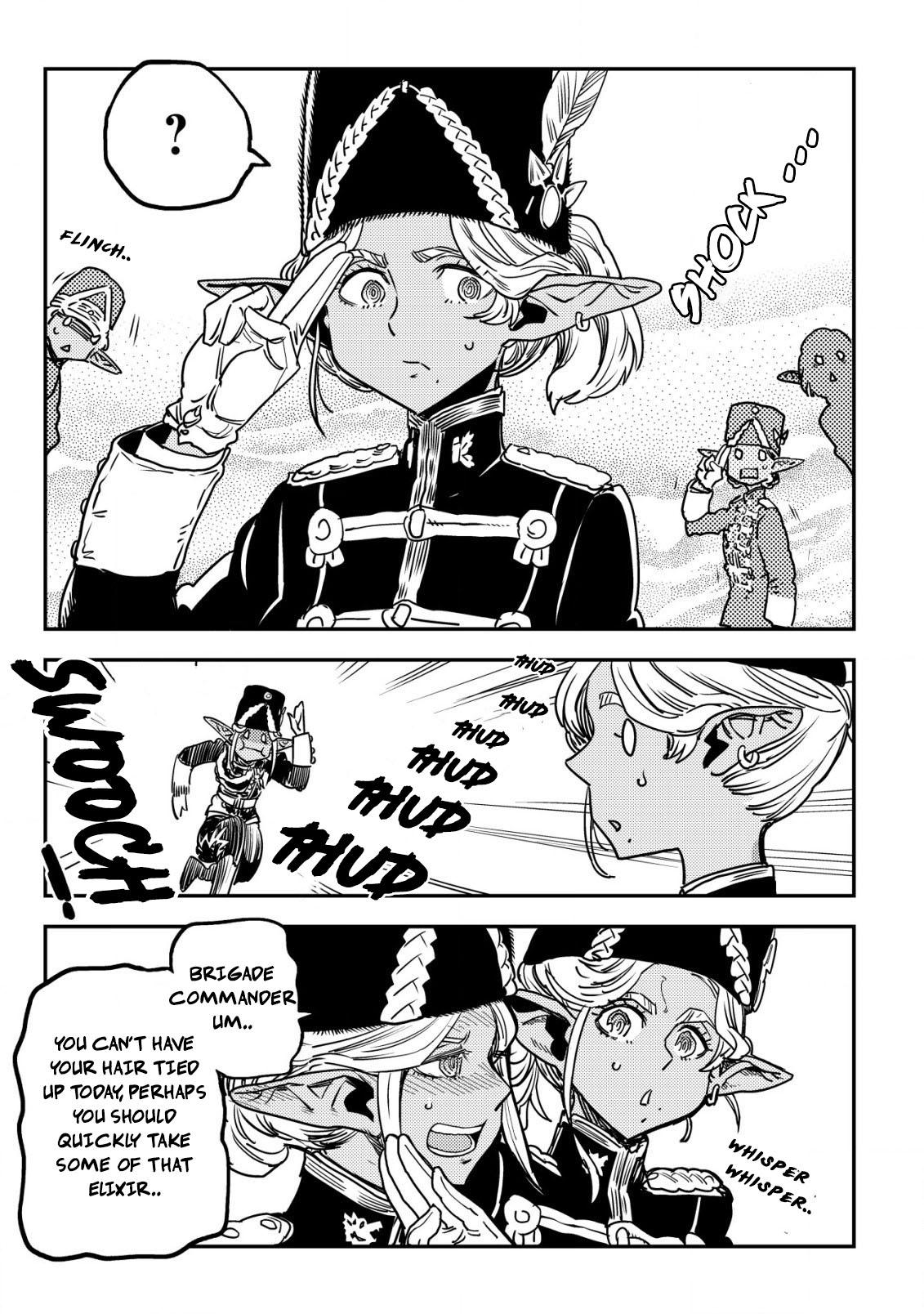 Orcsen Oukokushi ~Yaban na Orc no Kuni wa, Ikanishite Heiwa na Elf no Kuni wo Yakiharau ni Itatta ka~ Chapter 8 page 50 - 
