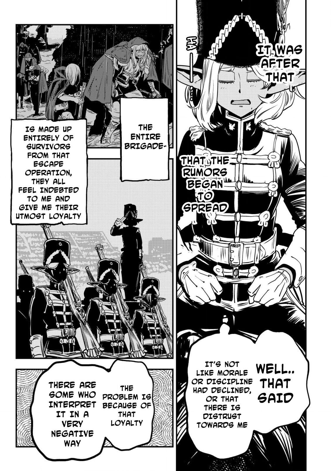 Orcsen Oukokushi ~Yaban na Orc no Kuni wa, Ikanishite Heiwa na Elf no Kuni wo Yakiharau ni Itatta ka~ Chapter 8 page 52 - 