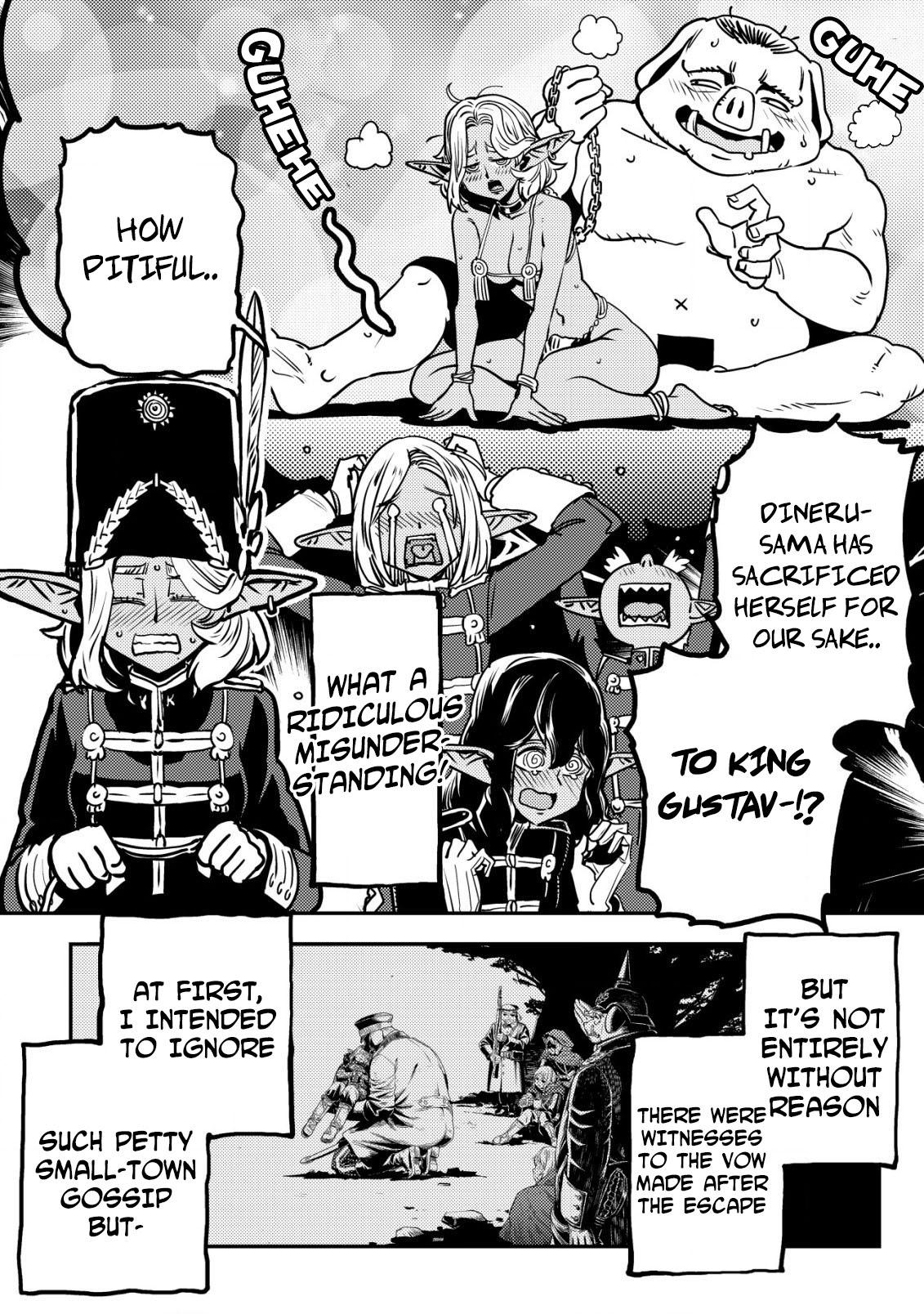 Orcsen Oukokushi ~Yaban na Orc no Kuni wa, Ikanishite Heiwa na Elf no Kuni wo Yakiharau ni Itatta ka~ Chapter 8 page 53 - 