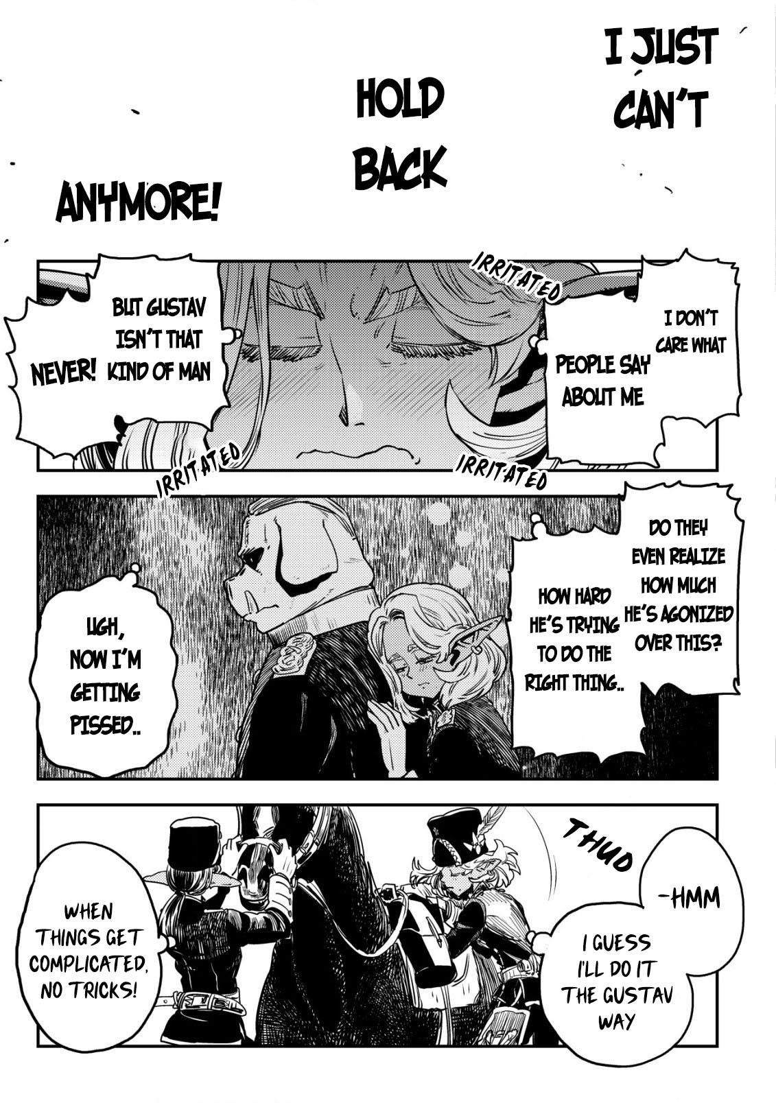 Orcsen Oukokushi ~Yaban na Orc no Kuni wa, Ikanishite Heiwa na Elf no Kuni wo Yakiharau ni Itatta ka~ Chapter 8 page 54 - 